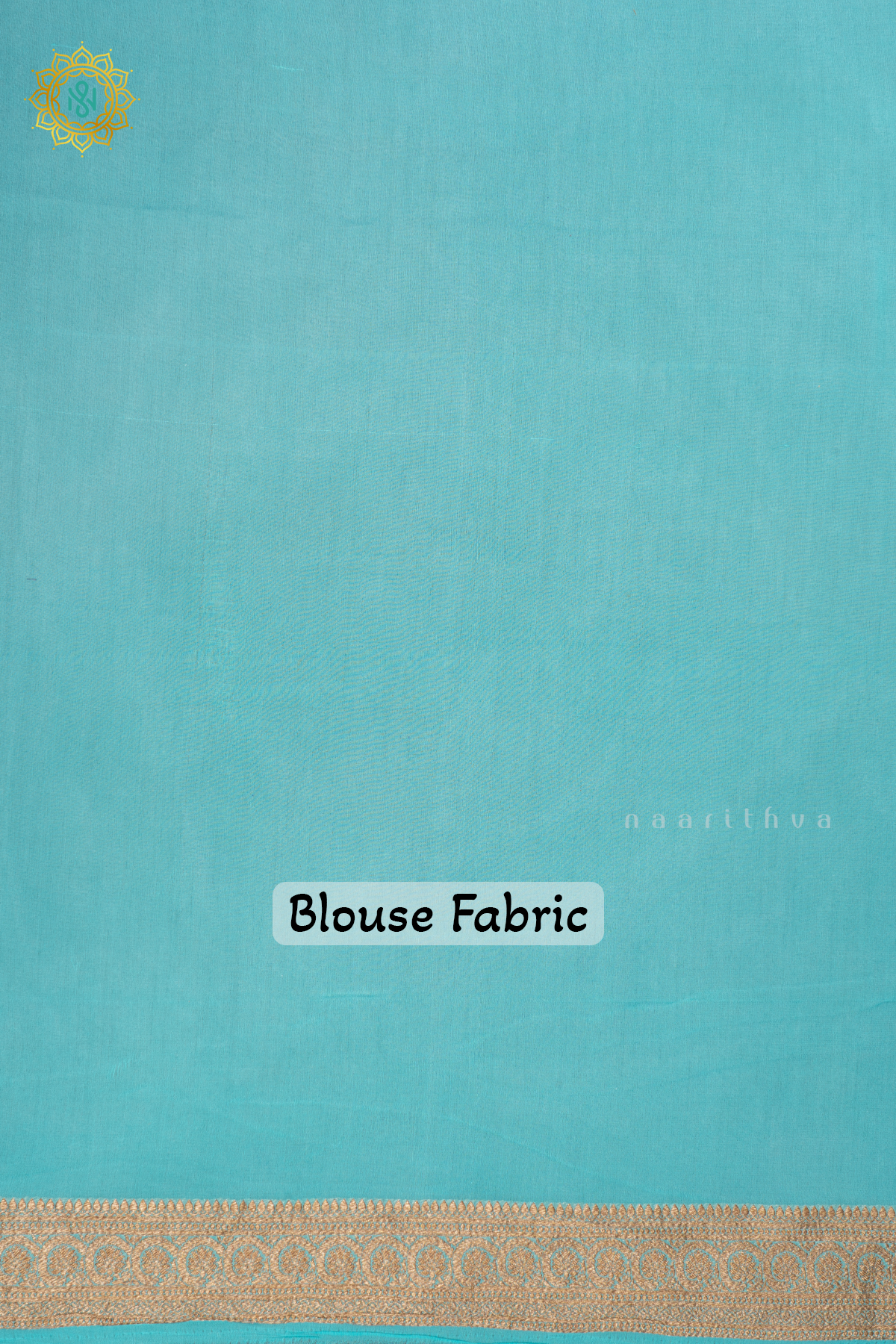 Royal Blue With Sky Blue Pure Banarasi Khaddi Georgette Saree Allover Zari Woven Buttas And Contrast Zari Woven Border