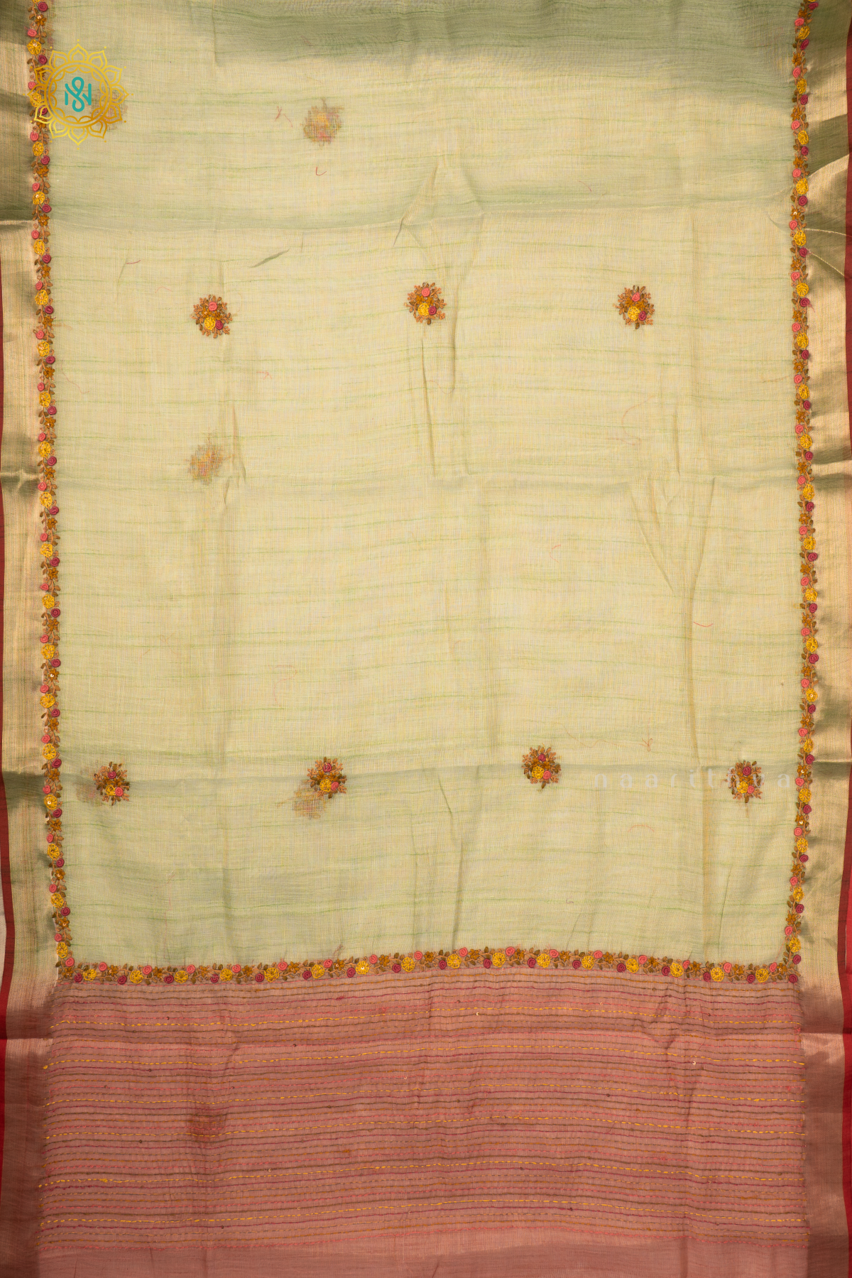 GREEN - LINEN TISSUE