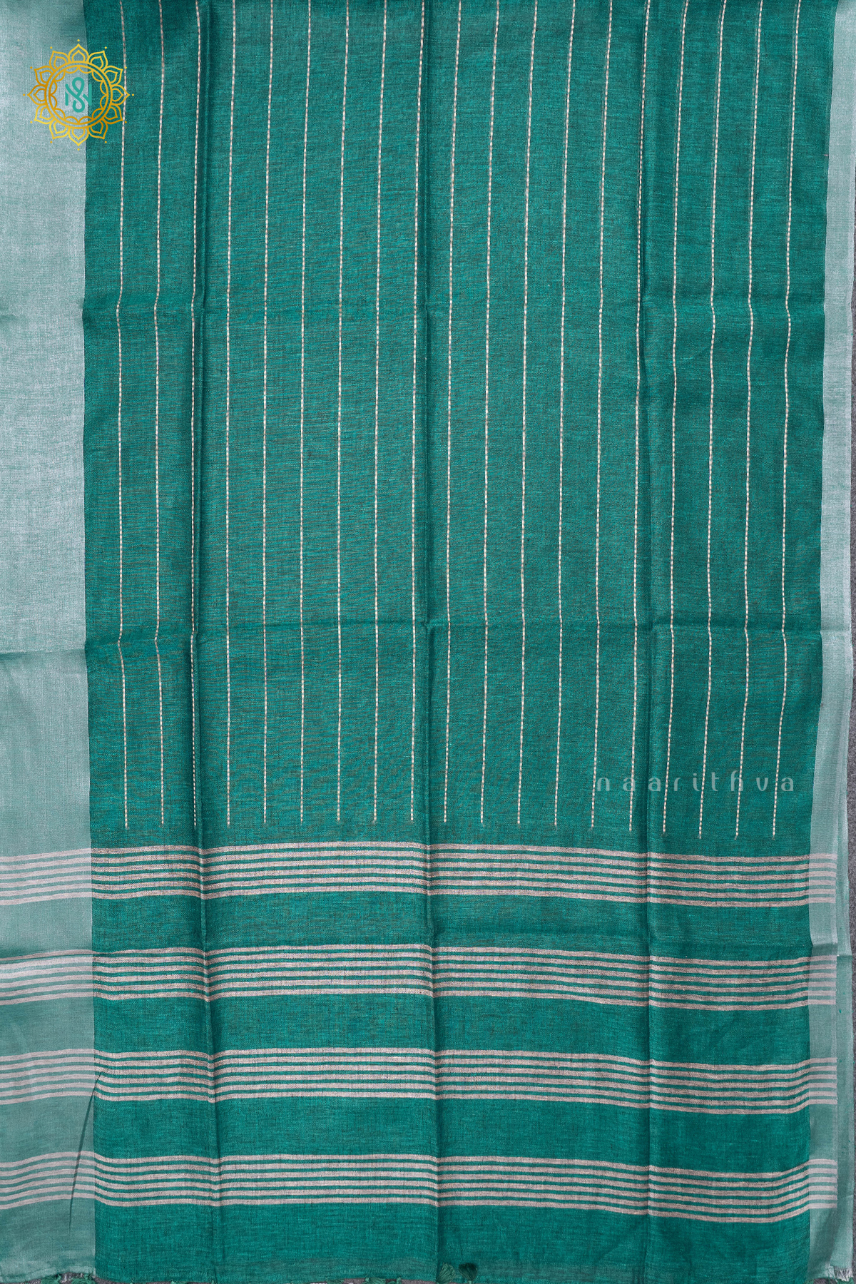 AQUA GREEN - PURE LINEN