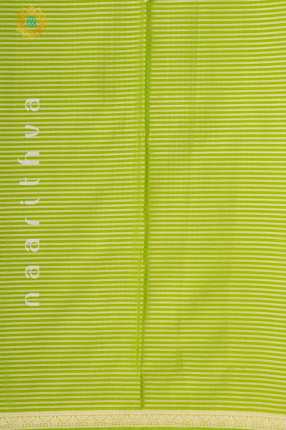 PARROT GREEN - SEMI MYSORE CREPE SILK