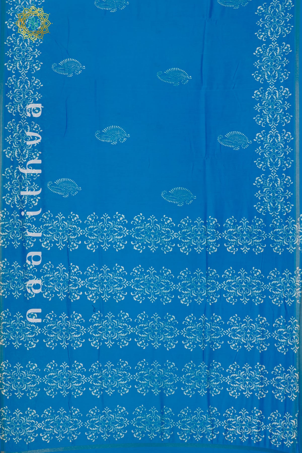 SKY BLUE - CHANDERI COTTON