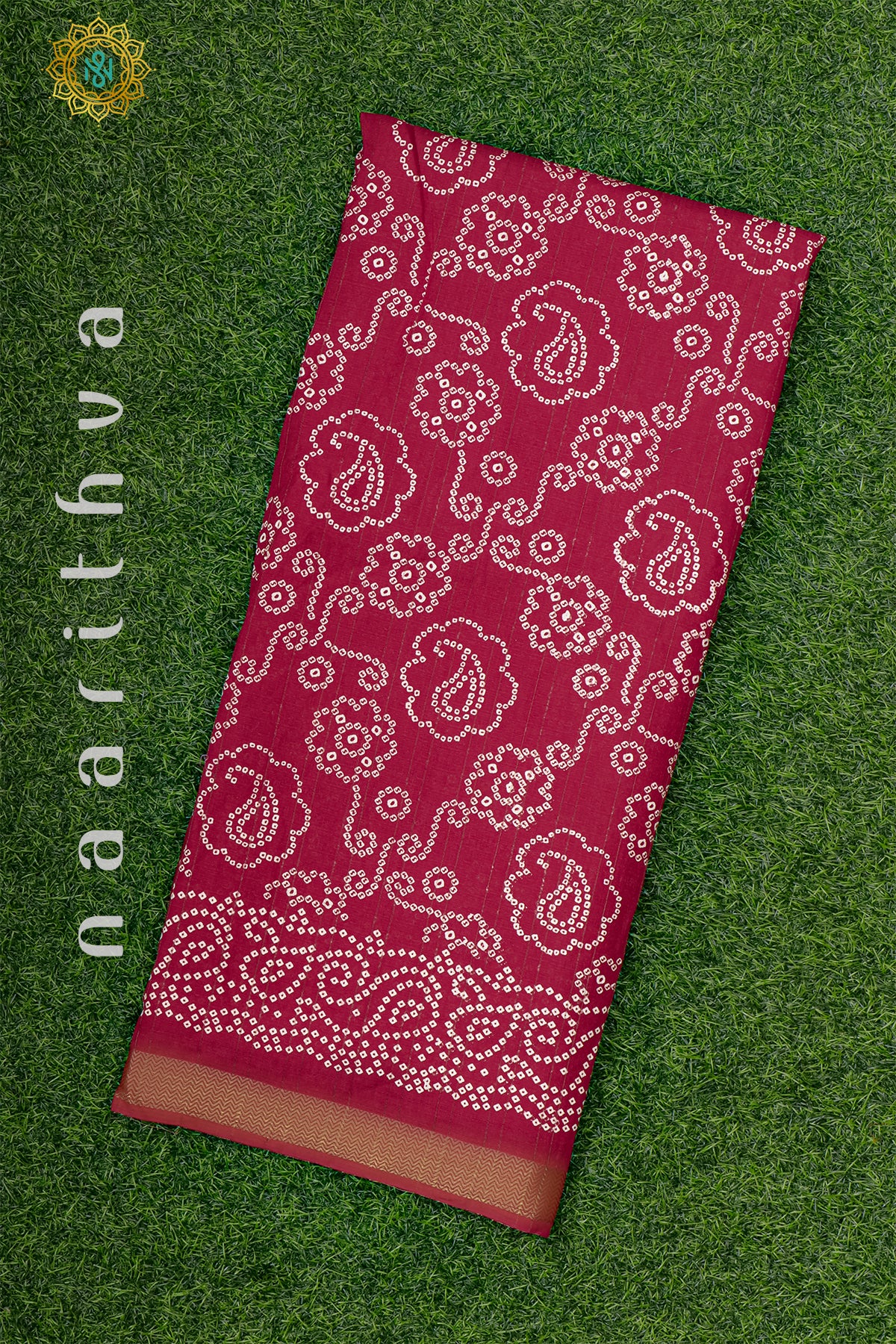 RED - JUTE COTTON