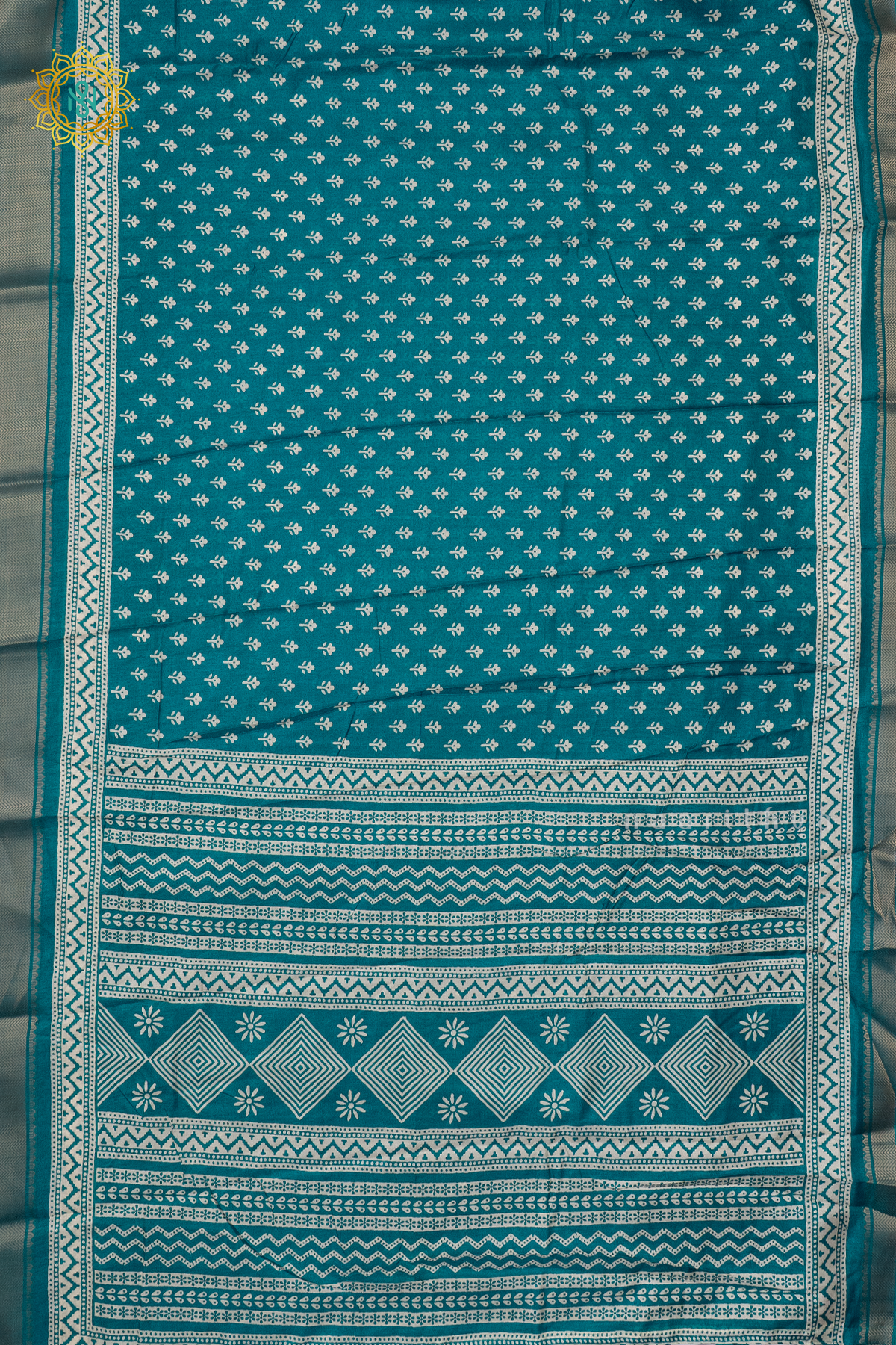 AQUA GREEN- DOLA SILK