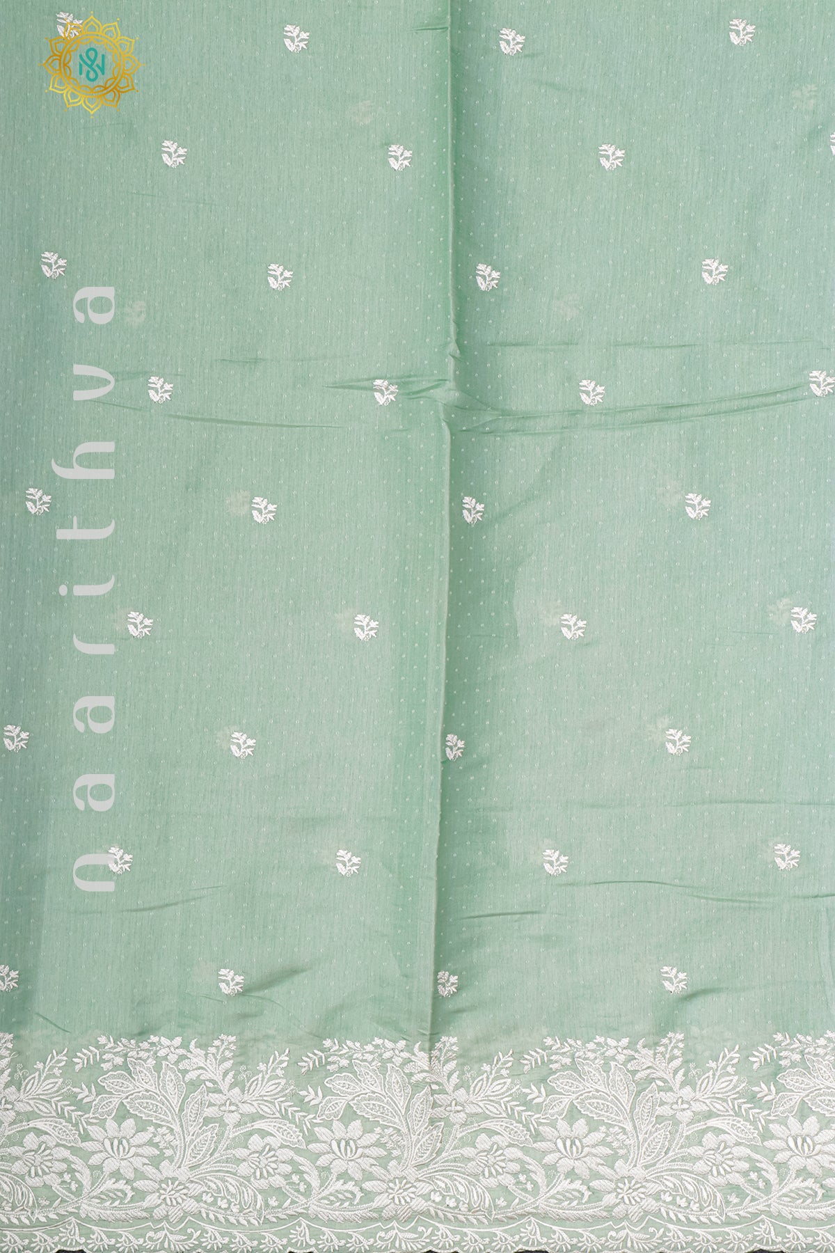 PISTA GREEN - SATIN CREPE