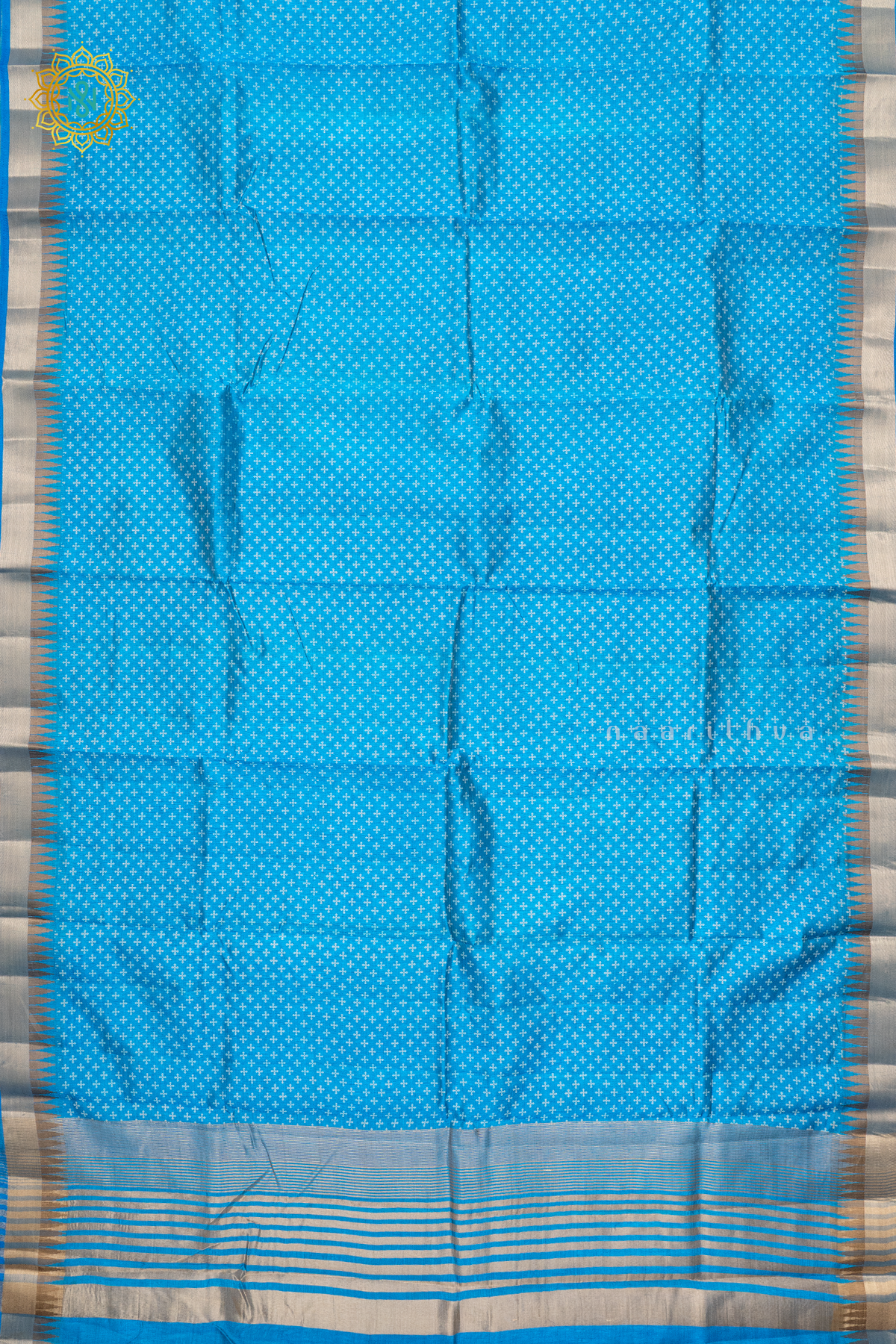 SKY BLUE - SEMI TUSSAR