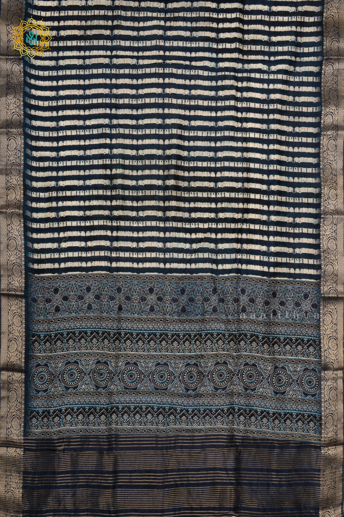 INDIGO - SEMI CREPE SILK