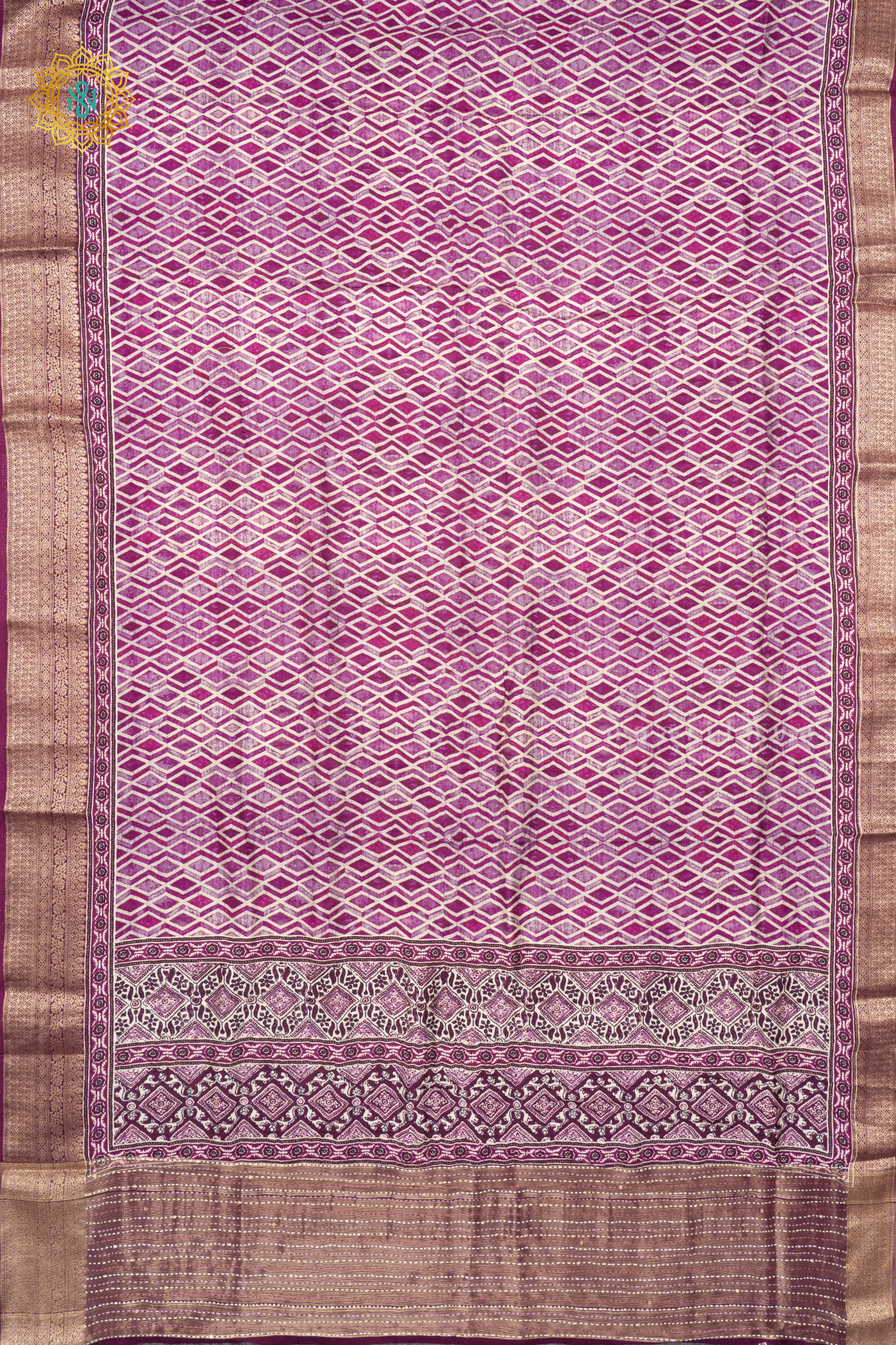 MAGENTA - SEMI CREPE SILK