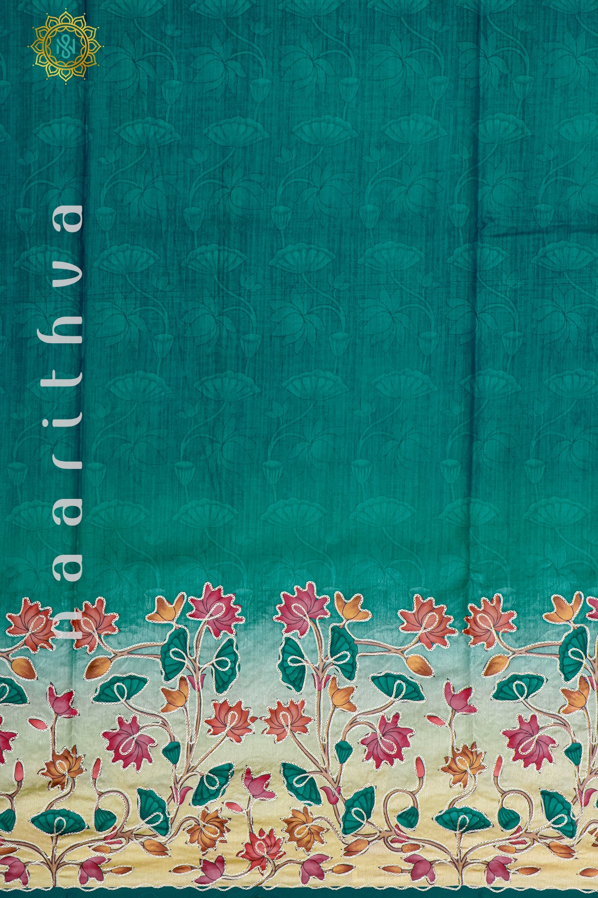 GREEN - CHANDERI SILK COTTON