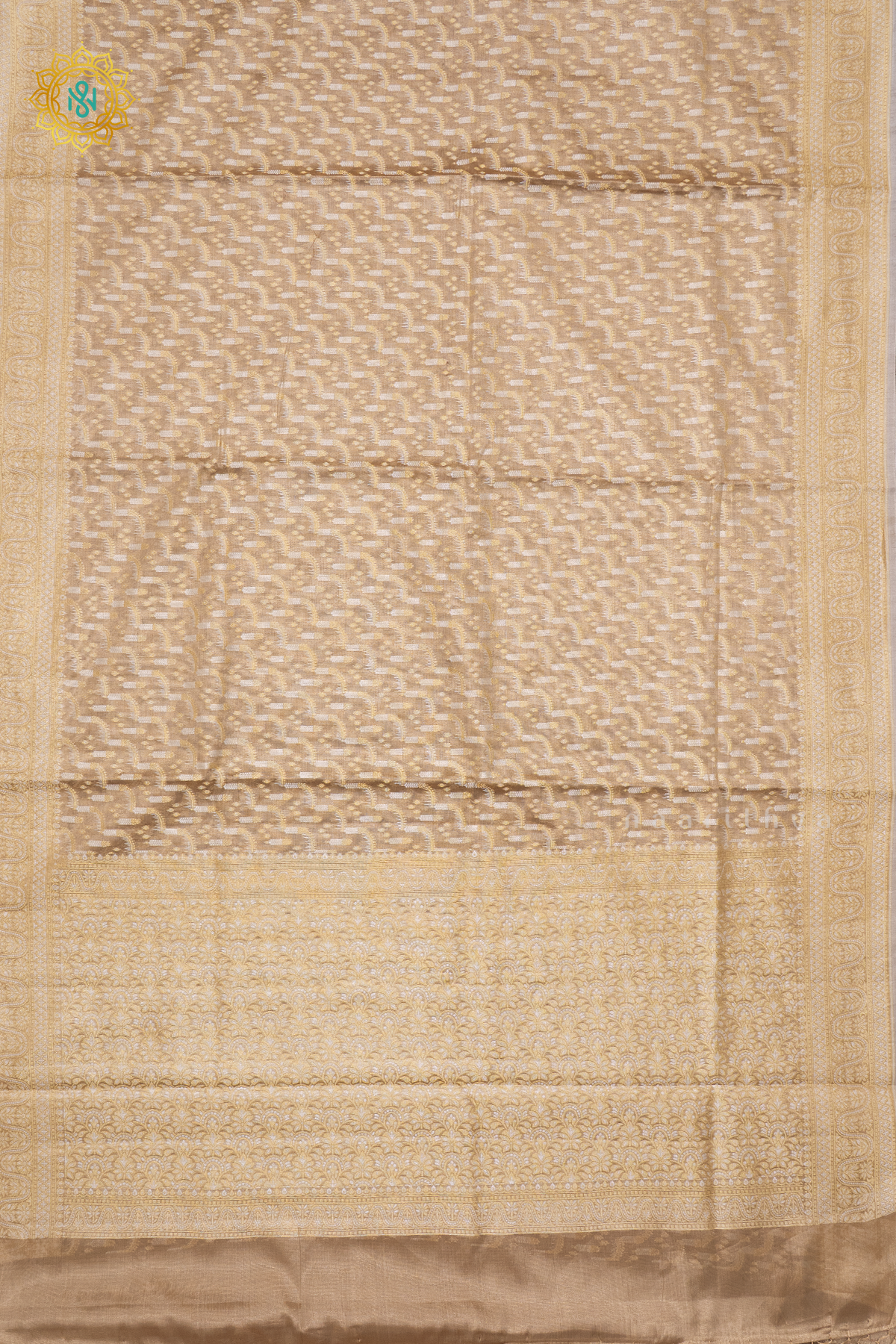 LIGHT BROWN - TISSUE ORGANZA