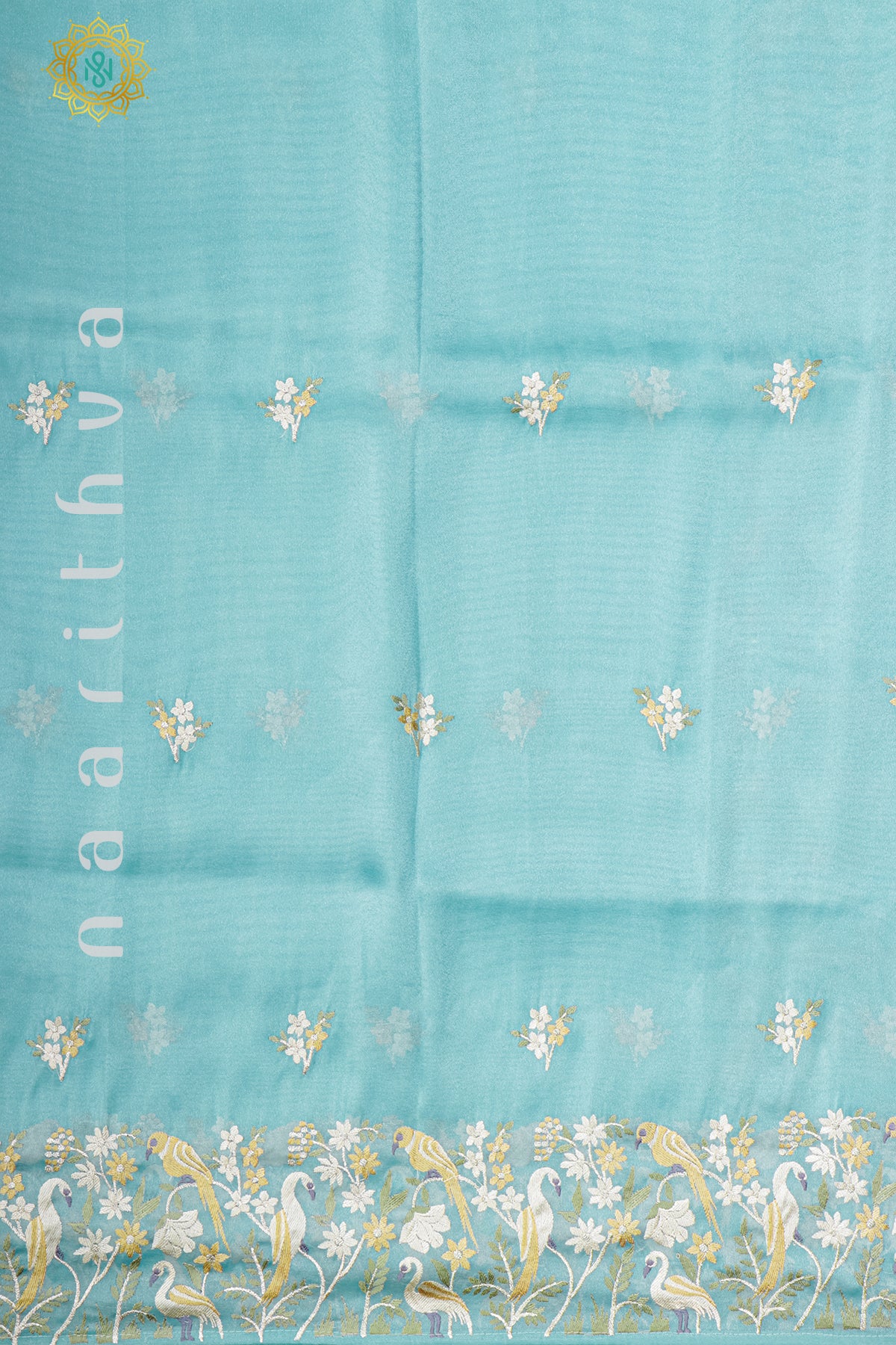 SKY BLUE - TISSUE ORGANZA