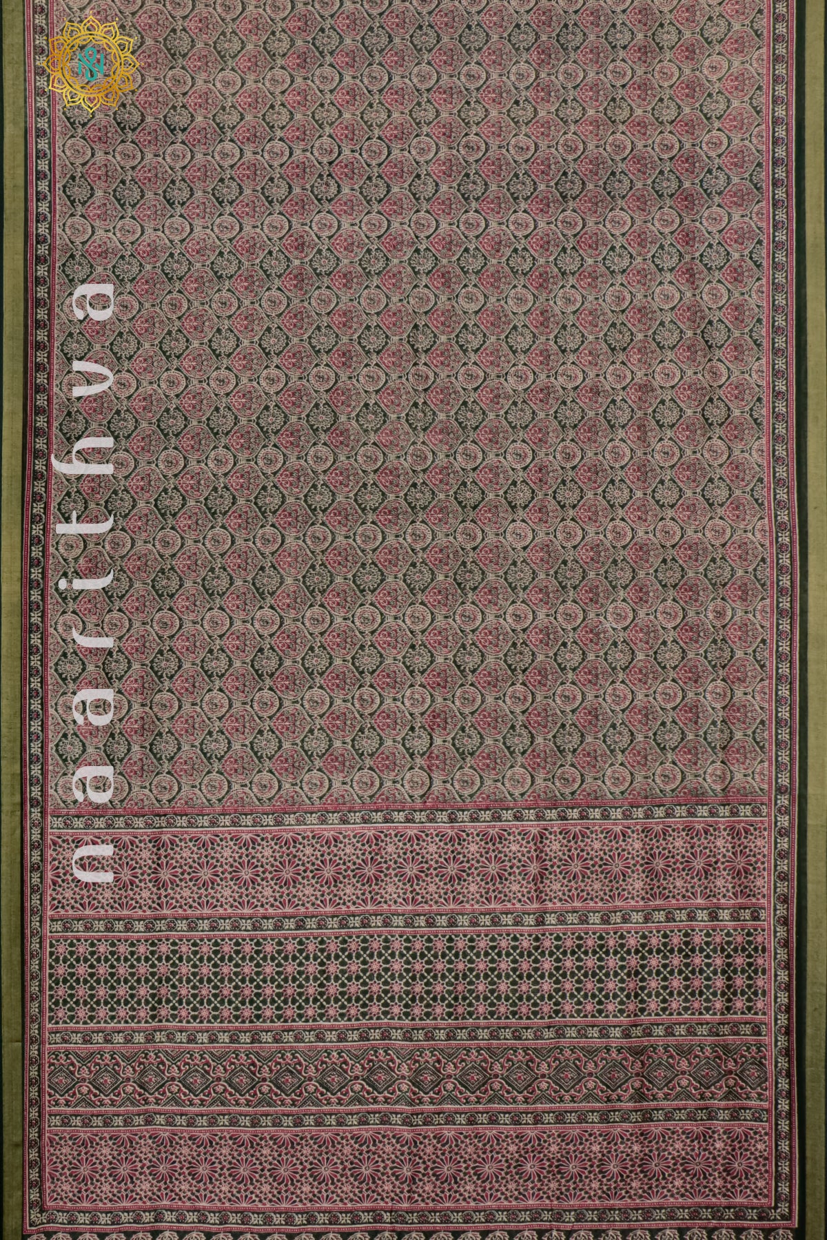 GREEN - CHANDERI SILK COTTON