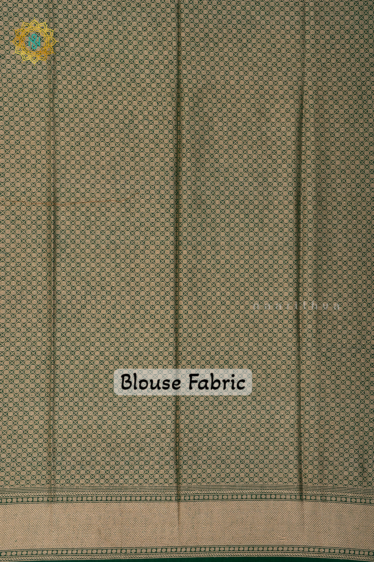PINK WITH GREEN - JUTE COTTON