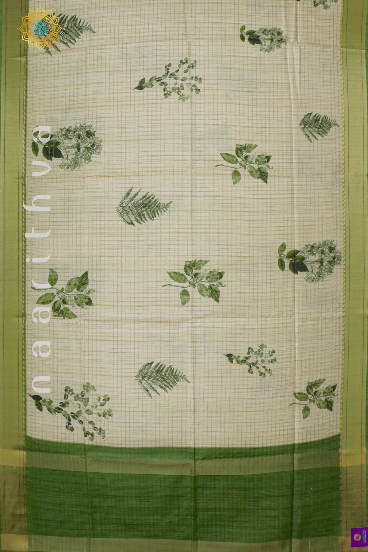 LIGHT GREEN - SEMI TUSSAR SILK