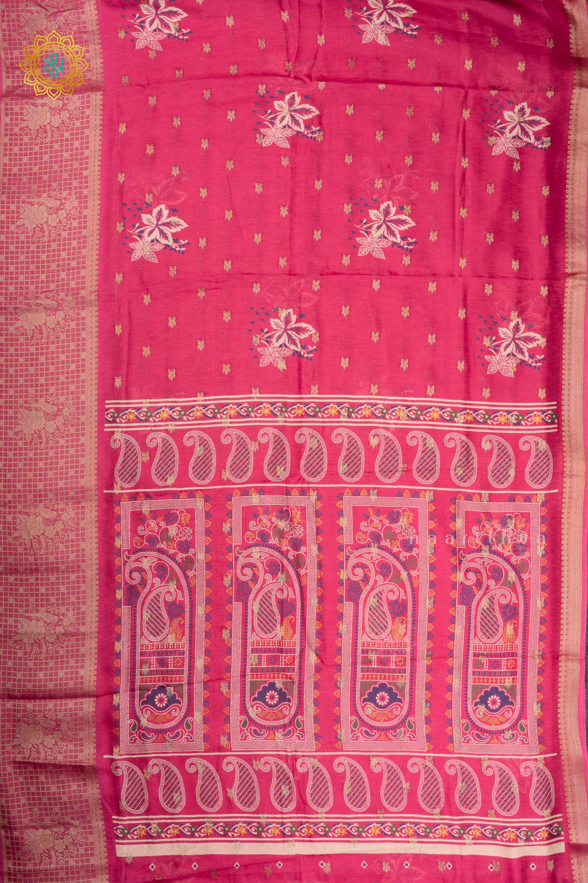 PINK - TUSSAR GEORGETTE