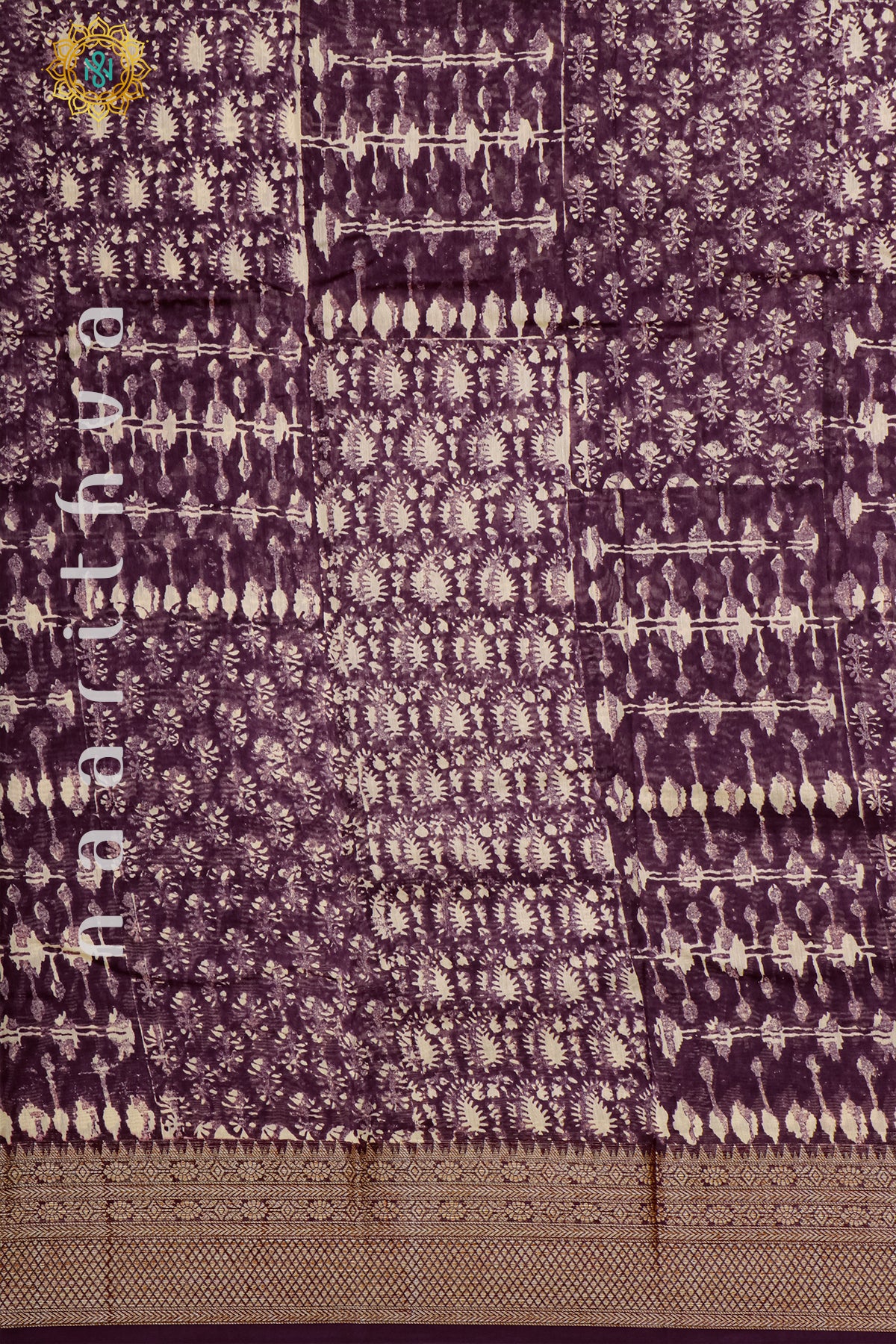 PLUM - CHANDERI SILK COTTON