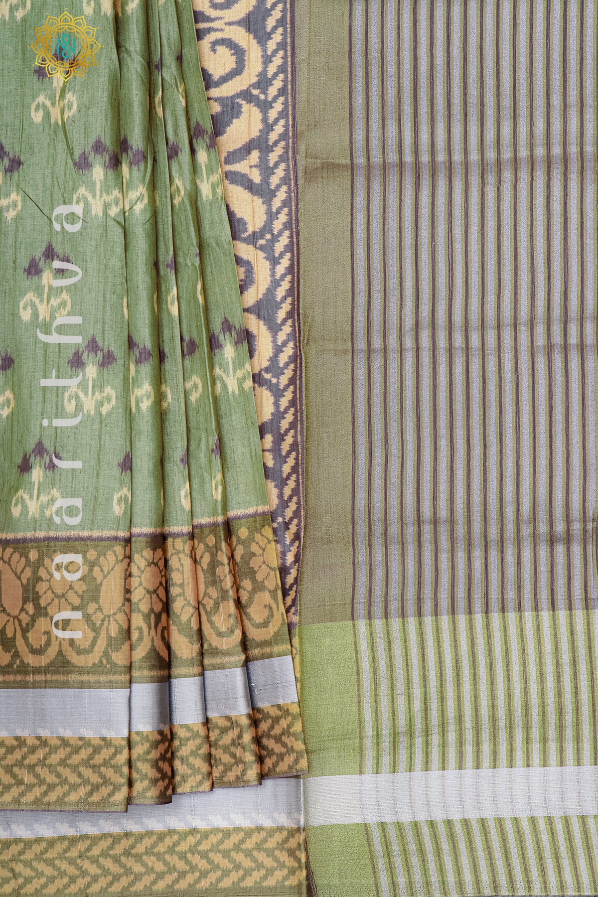 GREEN WITH BLACK - KOTHA TUSSAR