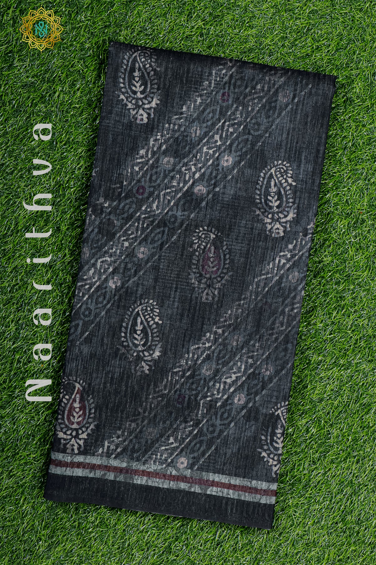 BLACK - JUTE COTTON