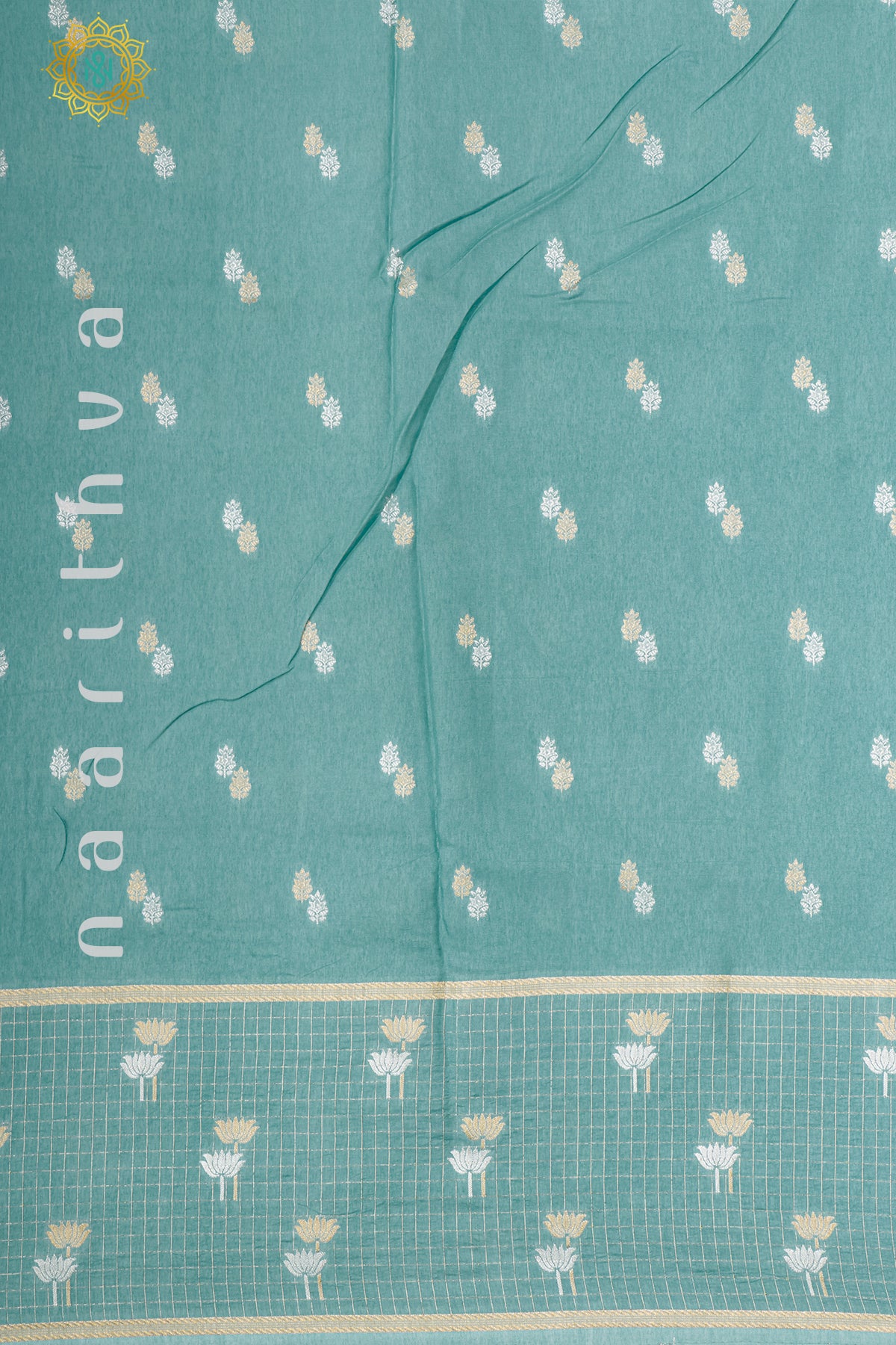 AQUA BLUE -  DOLA SILK