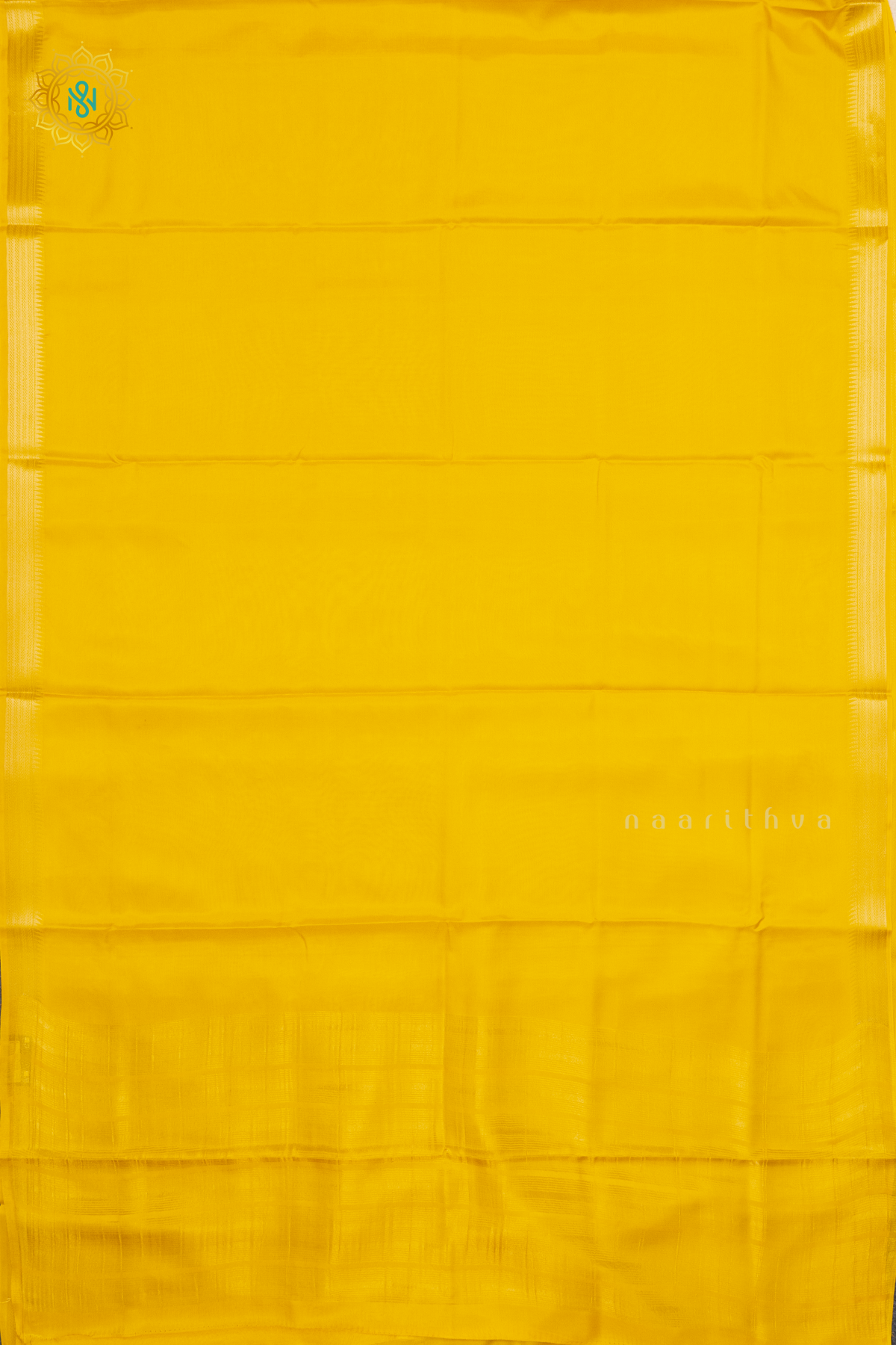 YELLOW - SEMI MYSORE CREPE SILK