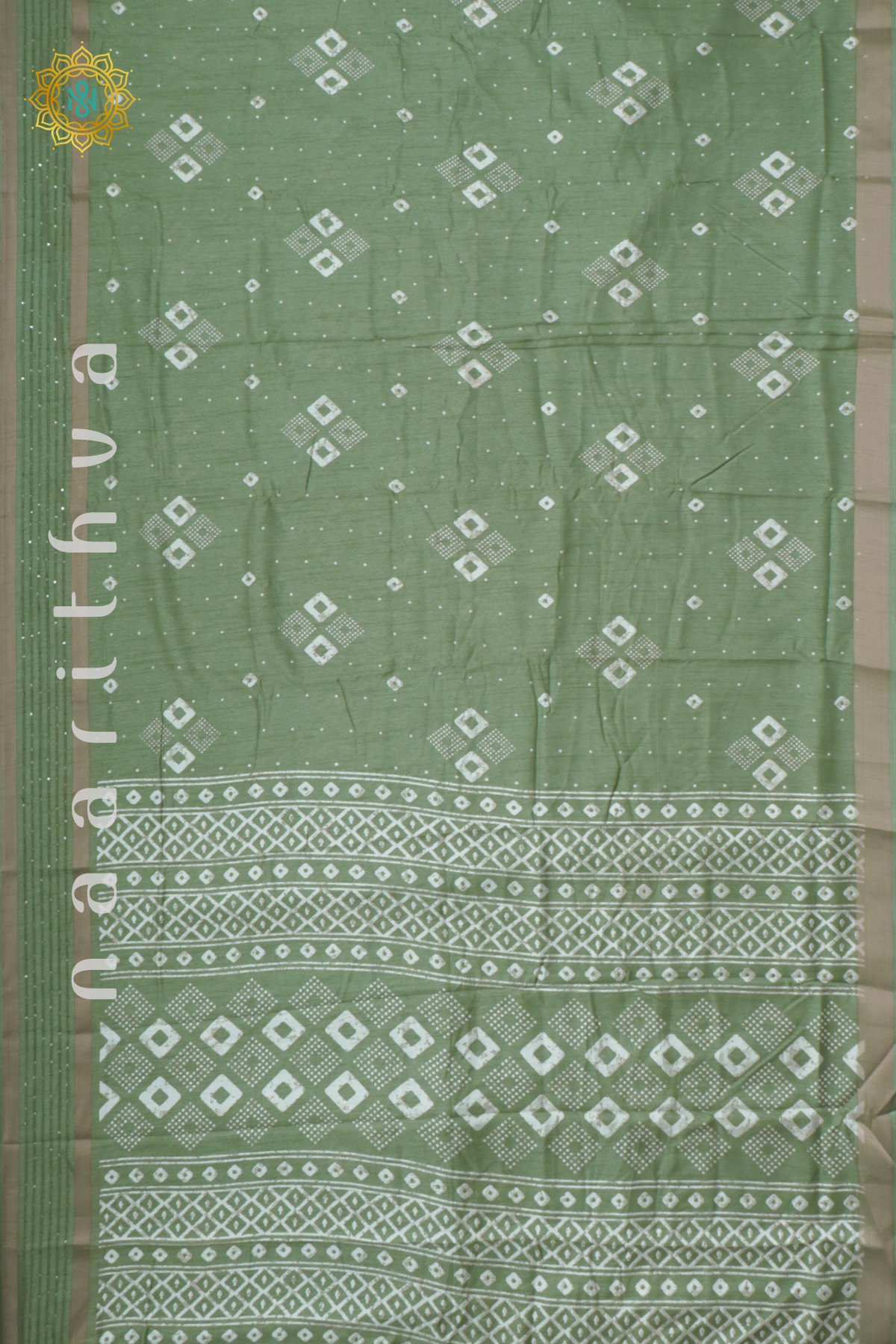 GREEN - DOLA SILK