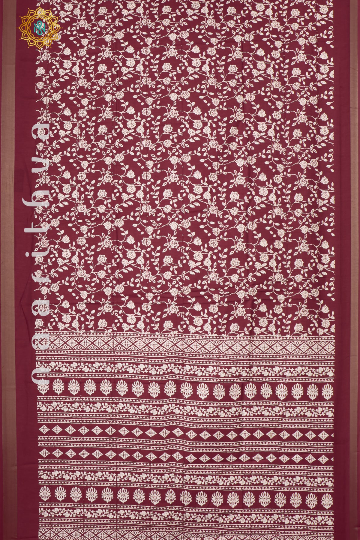 MAROON - DOLA SILK