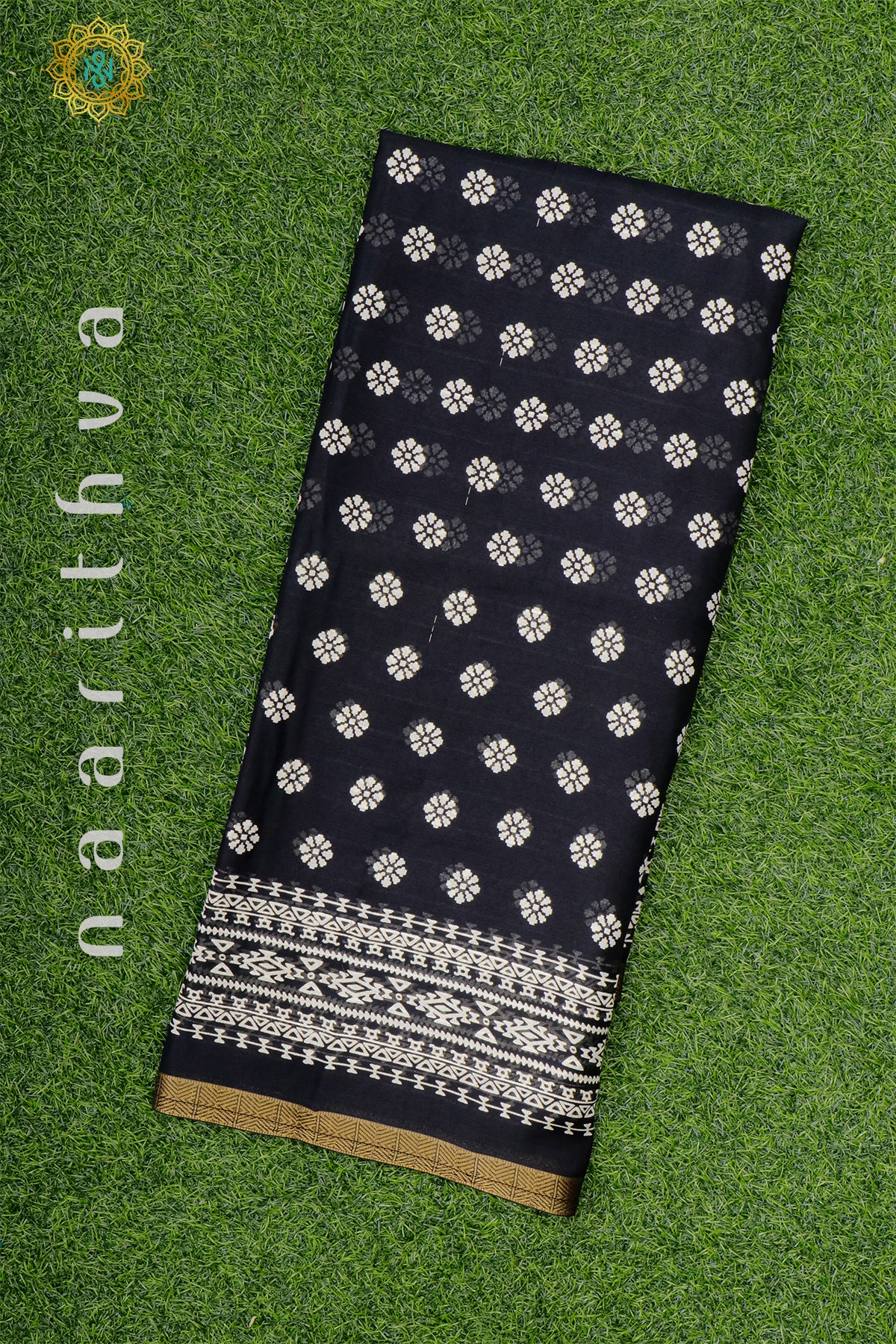 BLACK - SEMI GEORGETTE