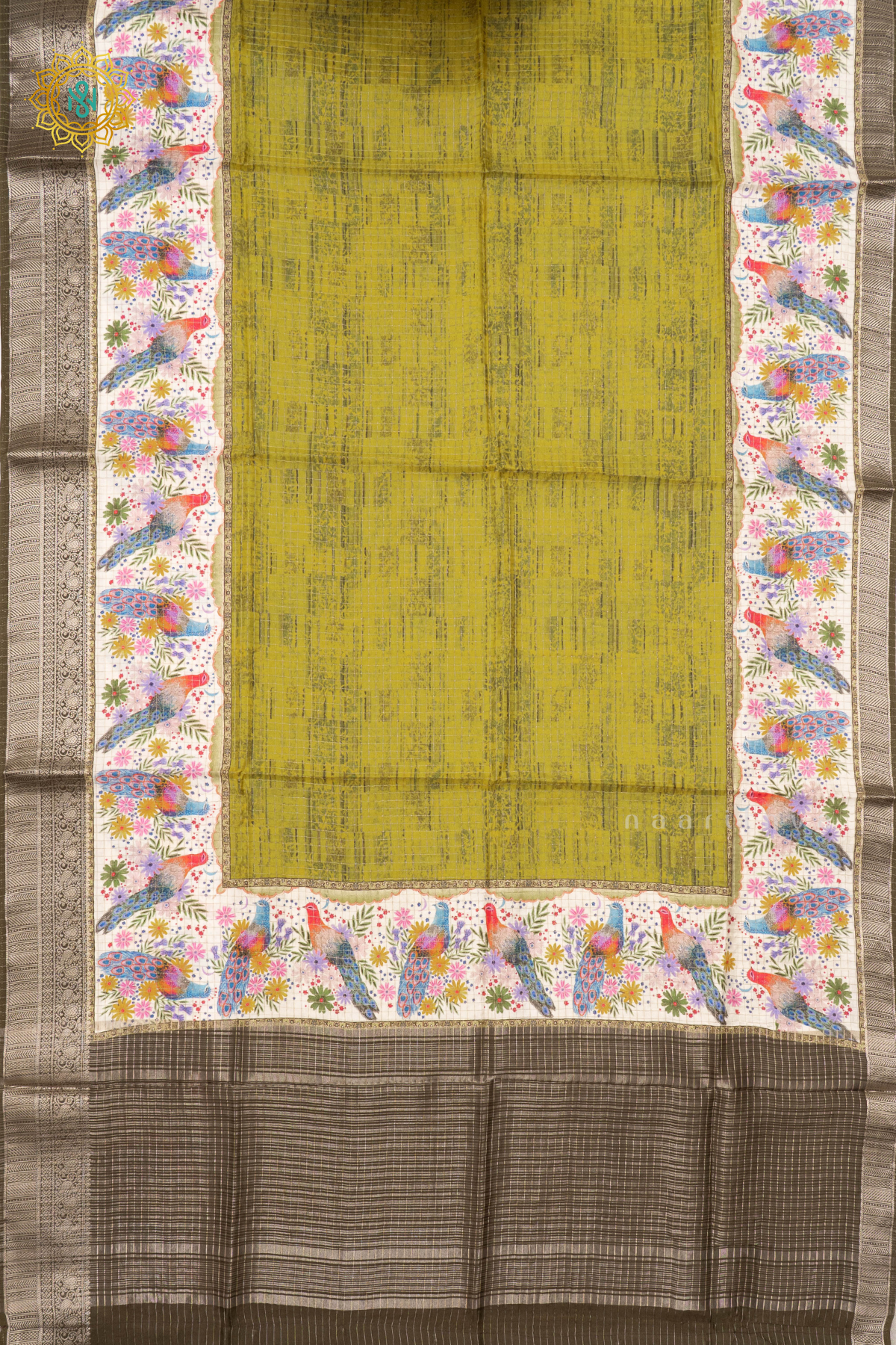 GREEN - SEMI CREPE SILK