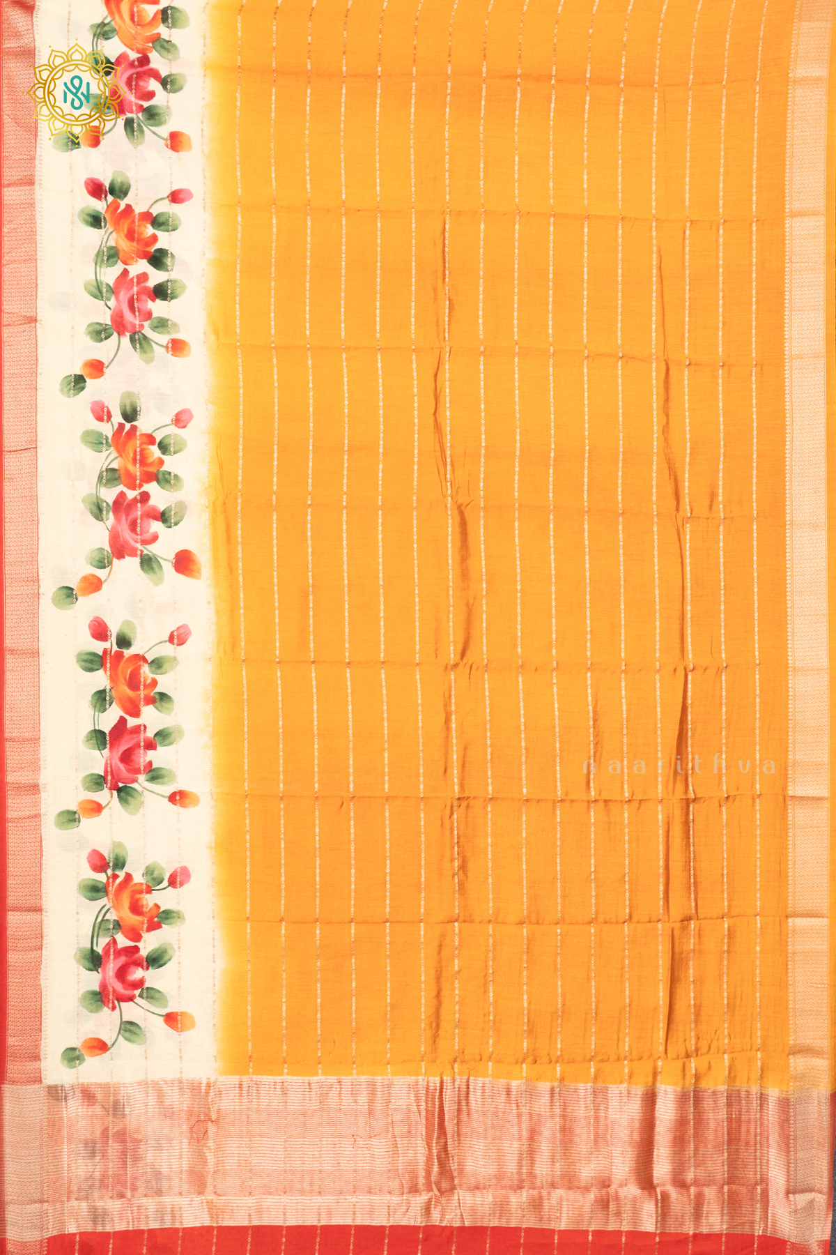YELLOW WITH RED - BUTTER CREPE