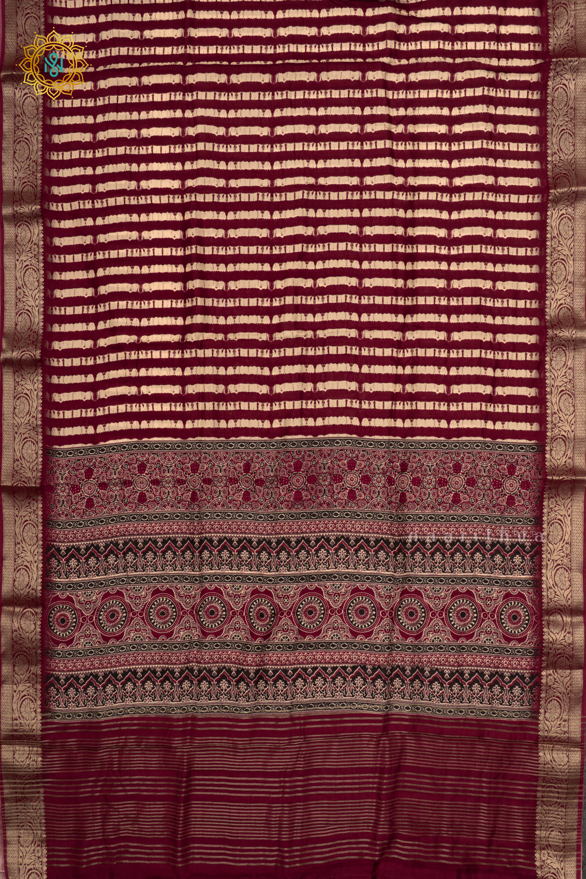 RED - SEMI CREPE SILK