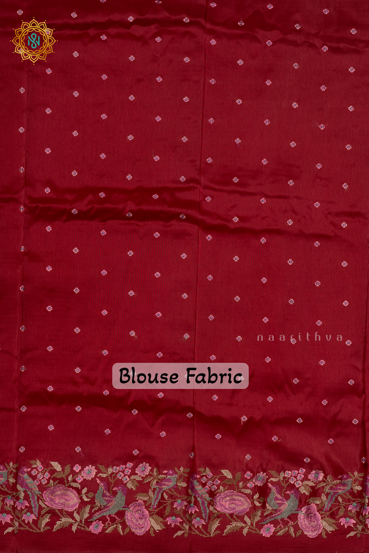 BROWN - SEMI CREPE SILK