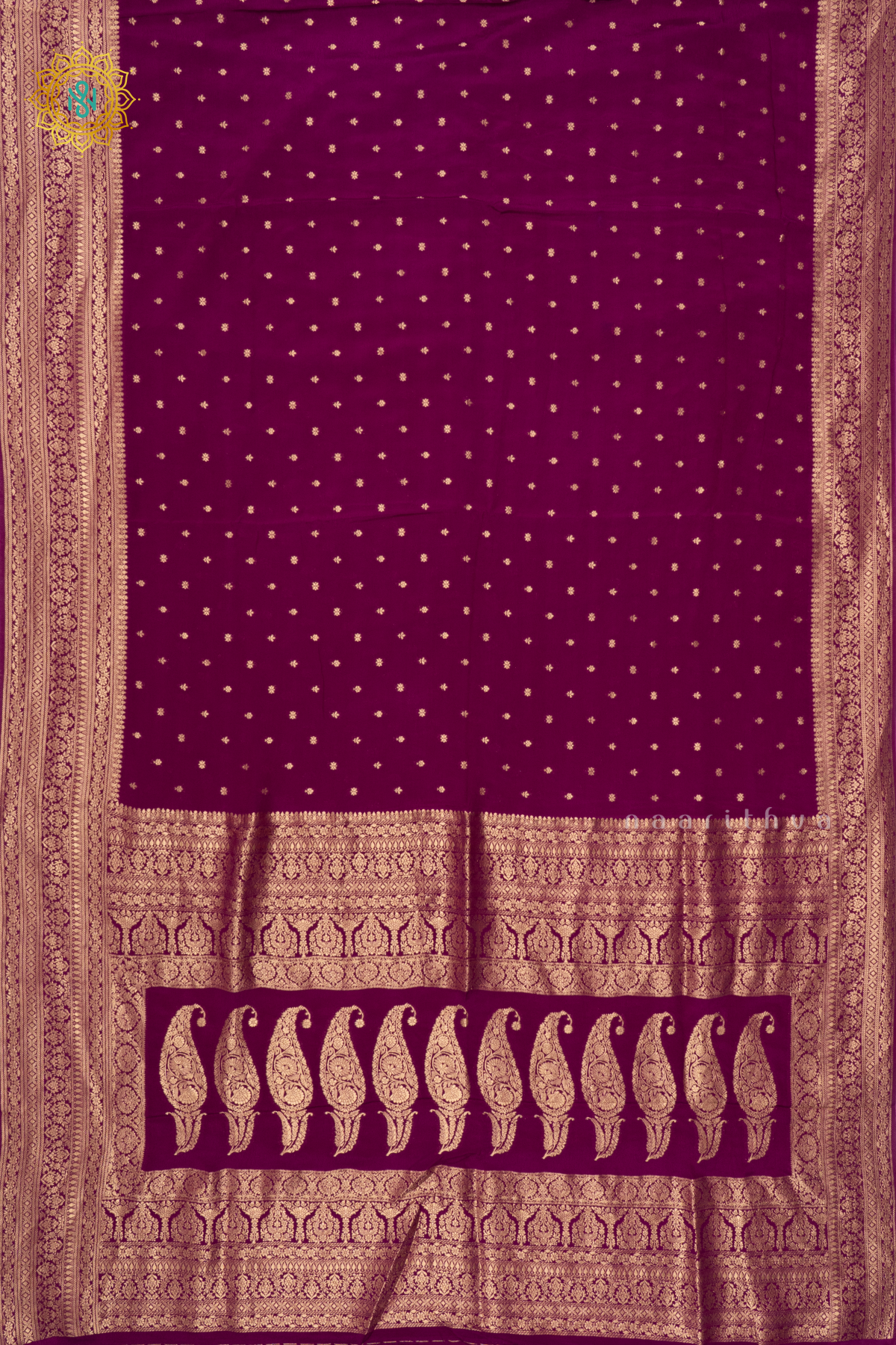 WINE - SEMI BANARASI CREPE