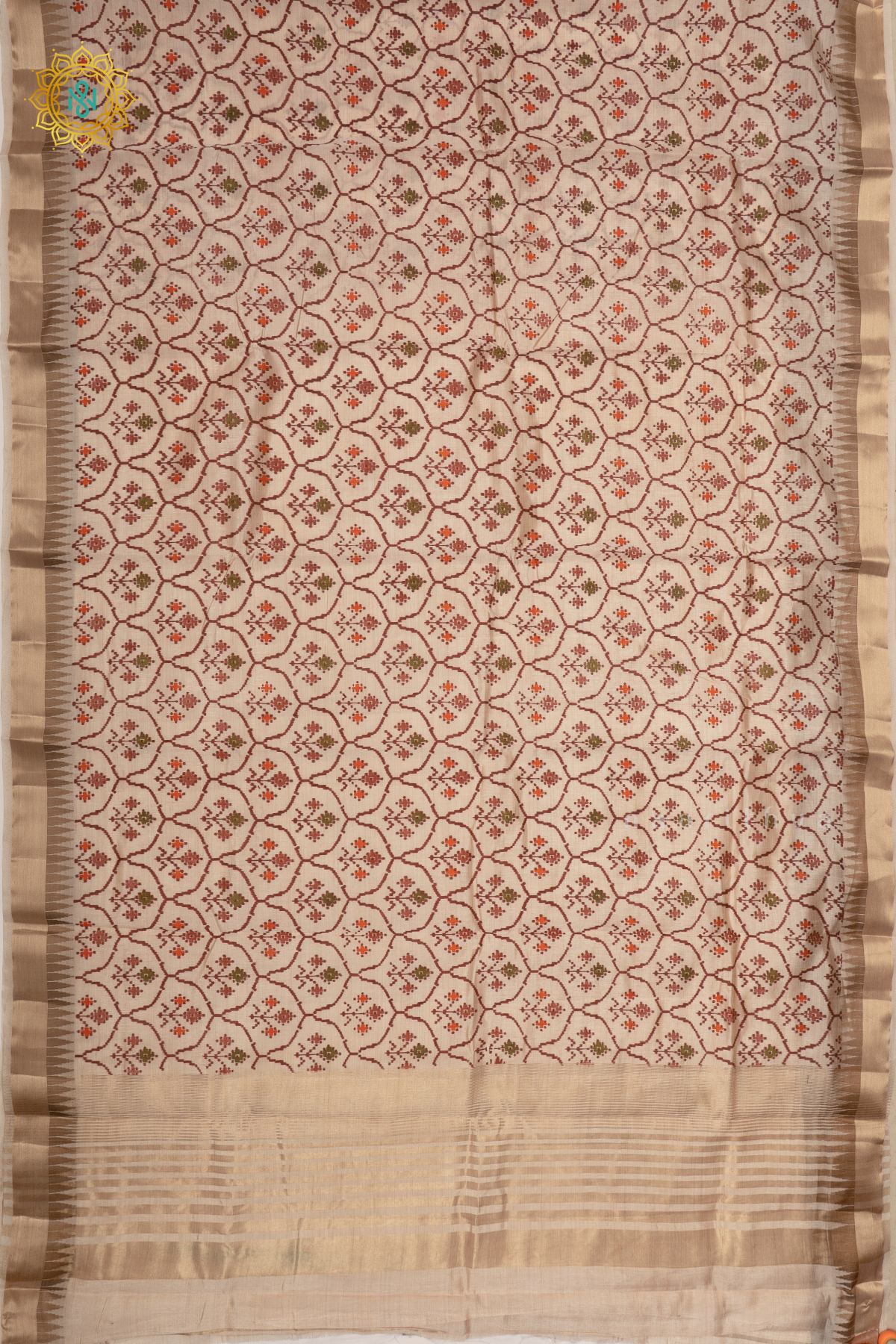 OFF WHITE - SEMI TUSSAR SILK