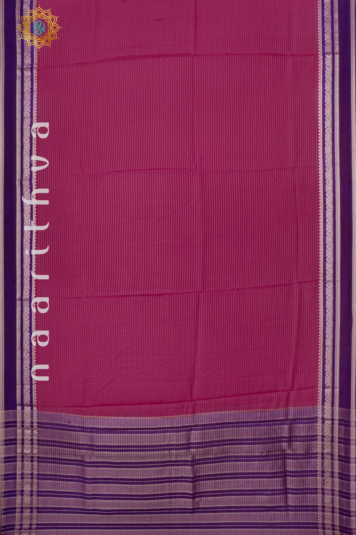 PINK WITH PURPLE - DOLA SILK