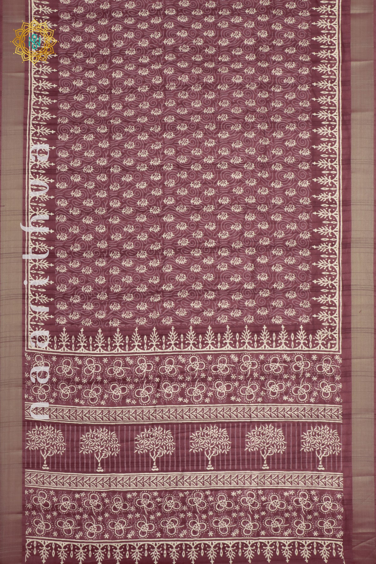 MAROON - DOLA SILK