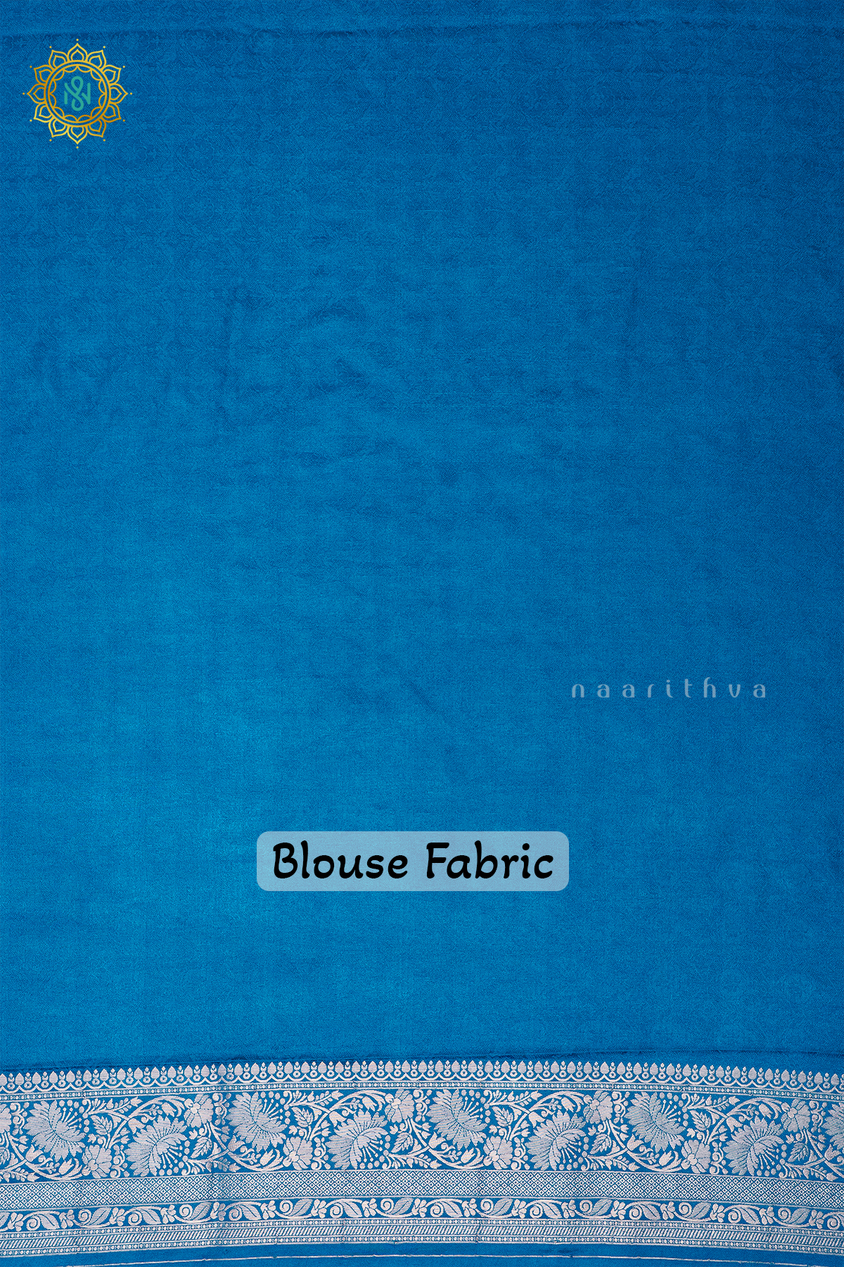 TEAL BLUE - SEMI KATAN BANARASI
