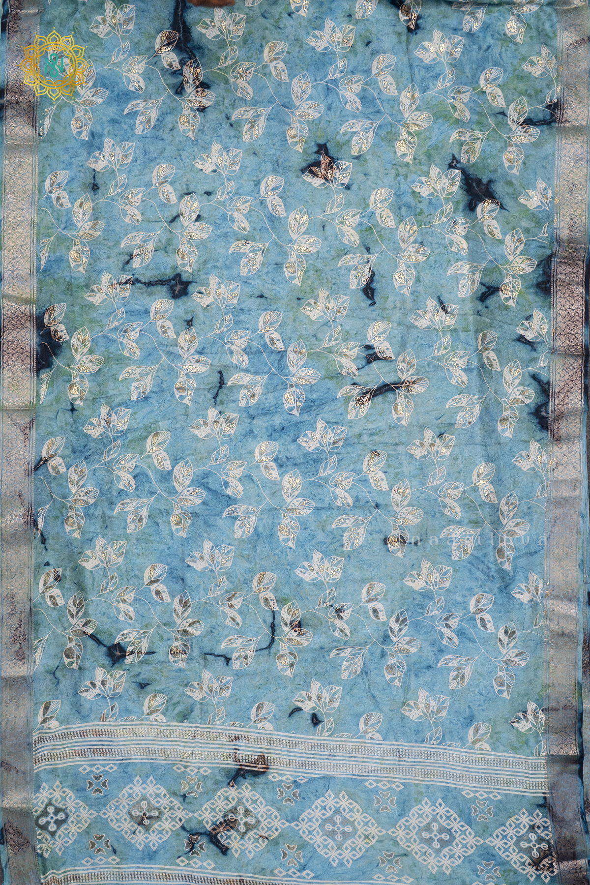 SKY BLUE - SEMI GEORGETTE