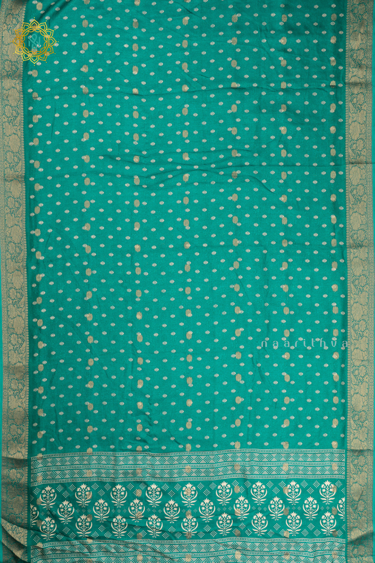 AQUA GREEN - SEMI GEORGETTE
