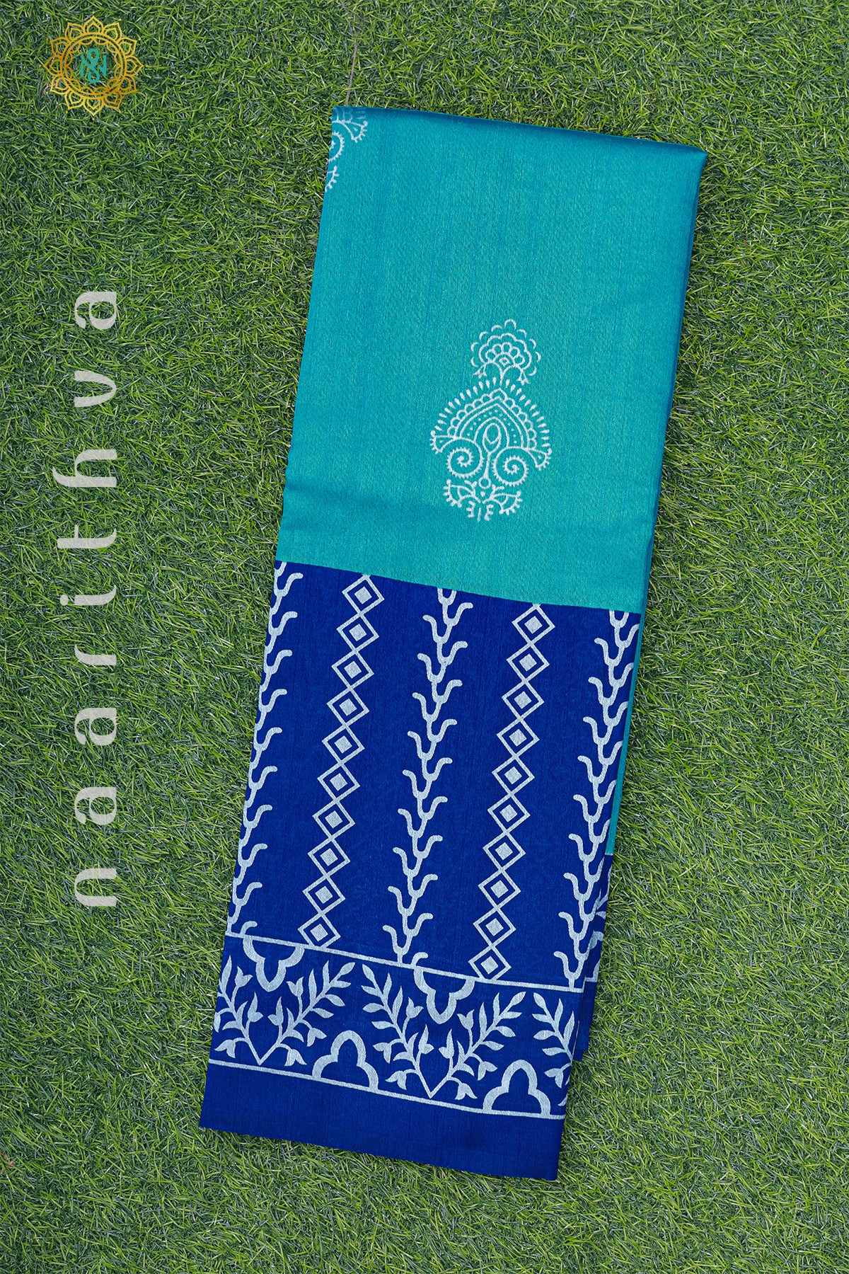 SKY BLUE WITH BLUE - KOTHA TUSSAR