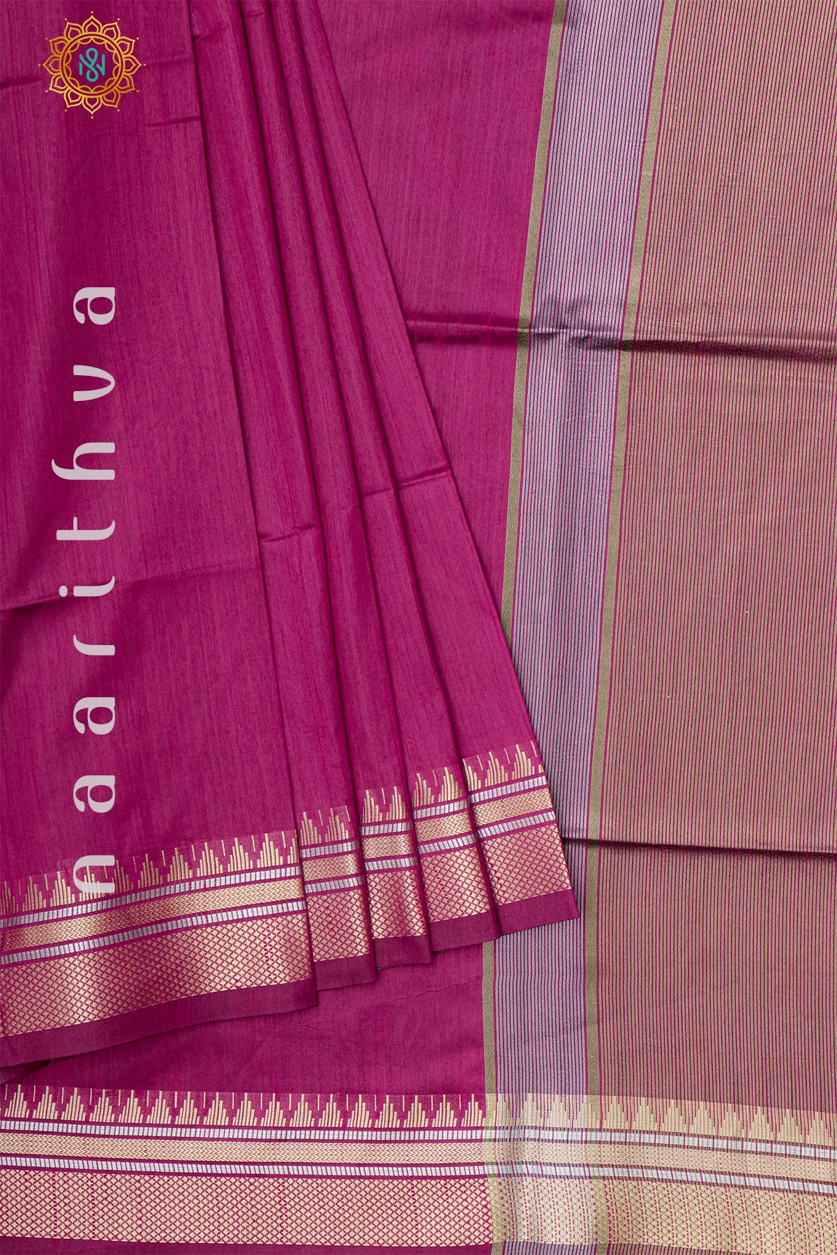 PINK - RAW SILK