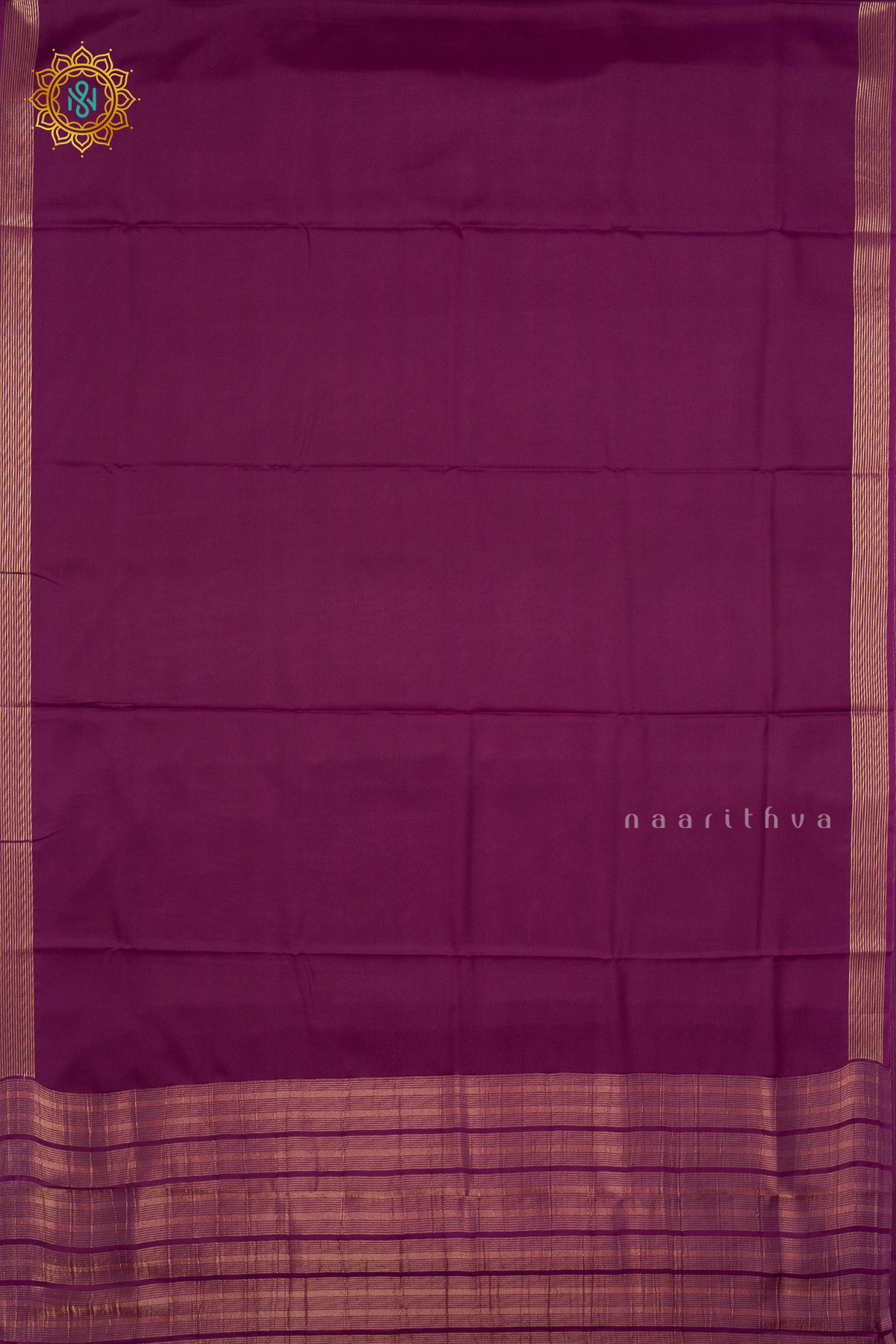 WINE - SEMI MYSORE CREPE SILK