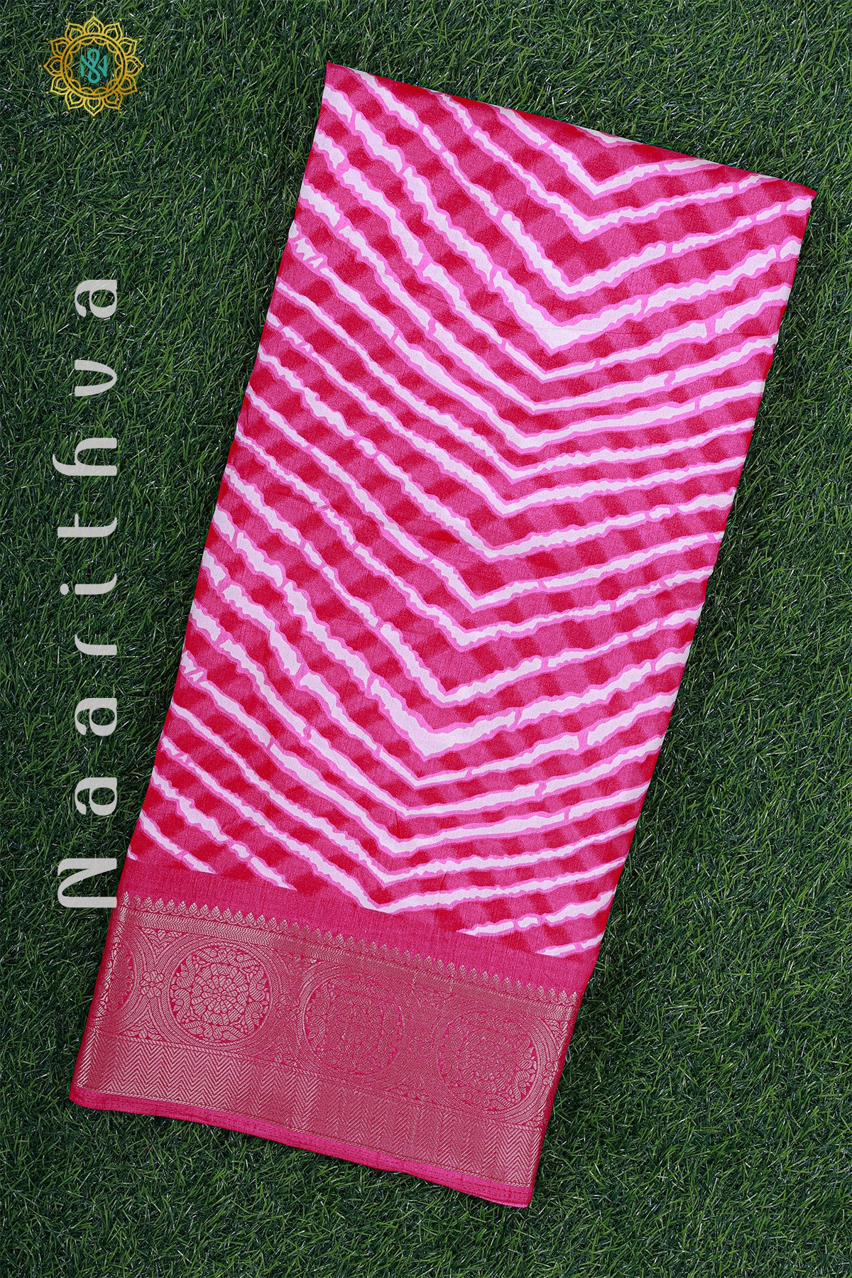 PINK - CASUAL WEAR PRINTED BUTTER CREPE