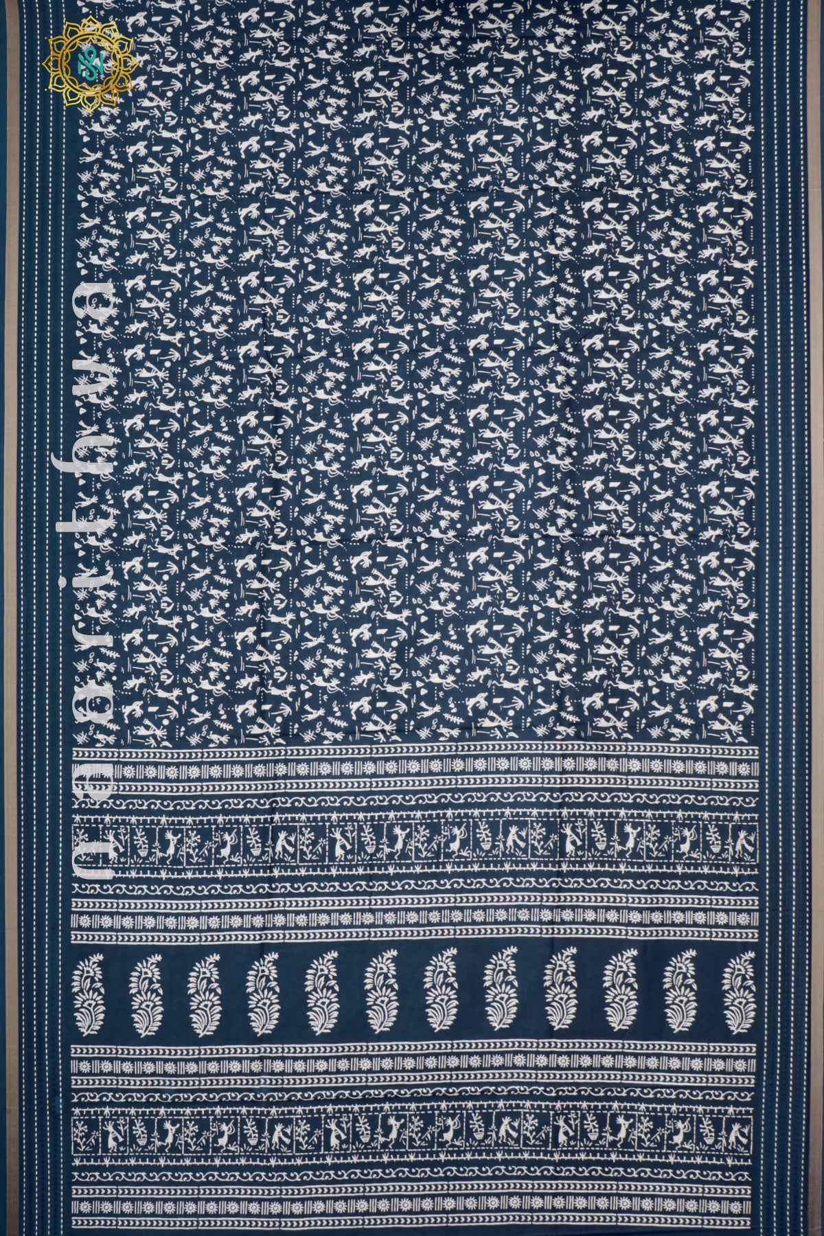 PEACOCK BLUE - DOLA SILK