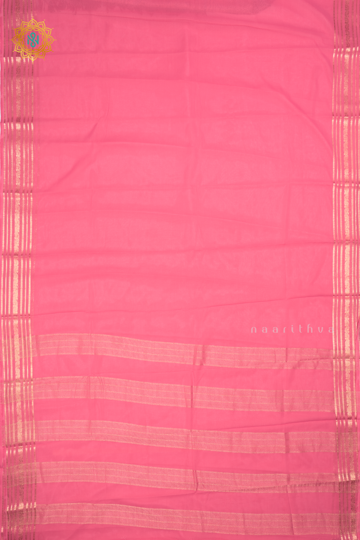 PINK - SEMI MYSORE CREPE SILK