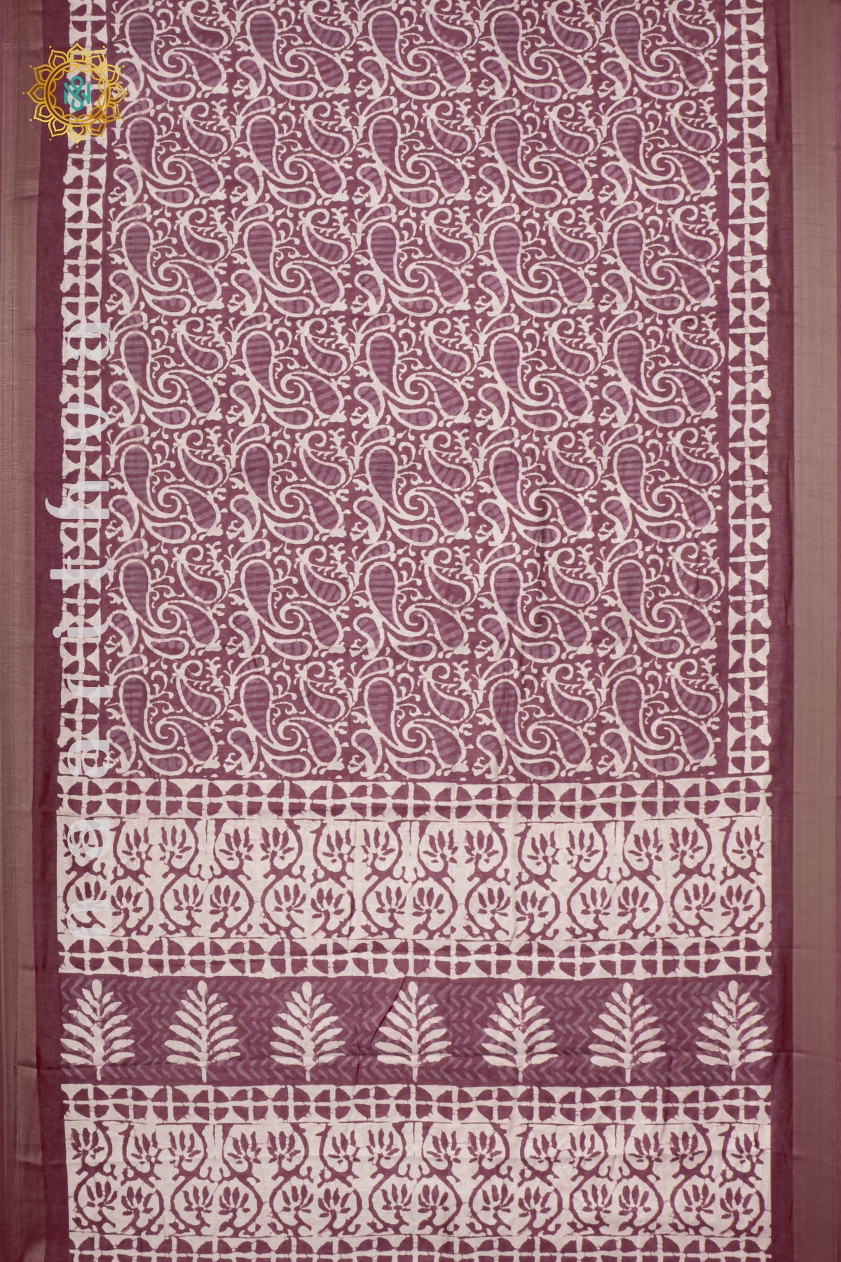 MAROON - DOLA SILK