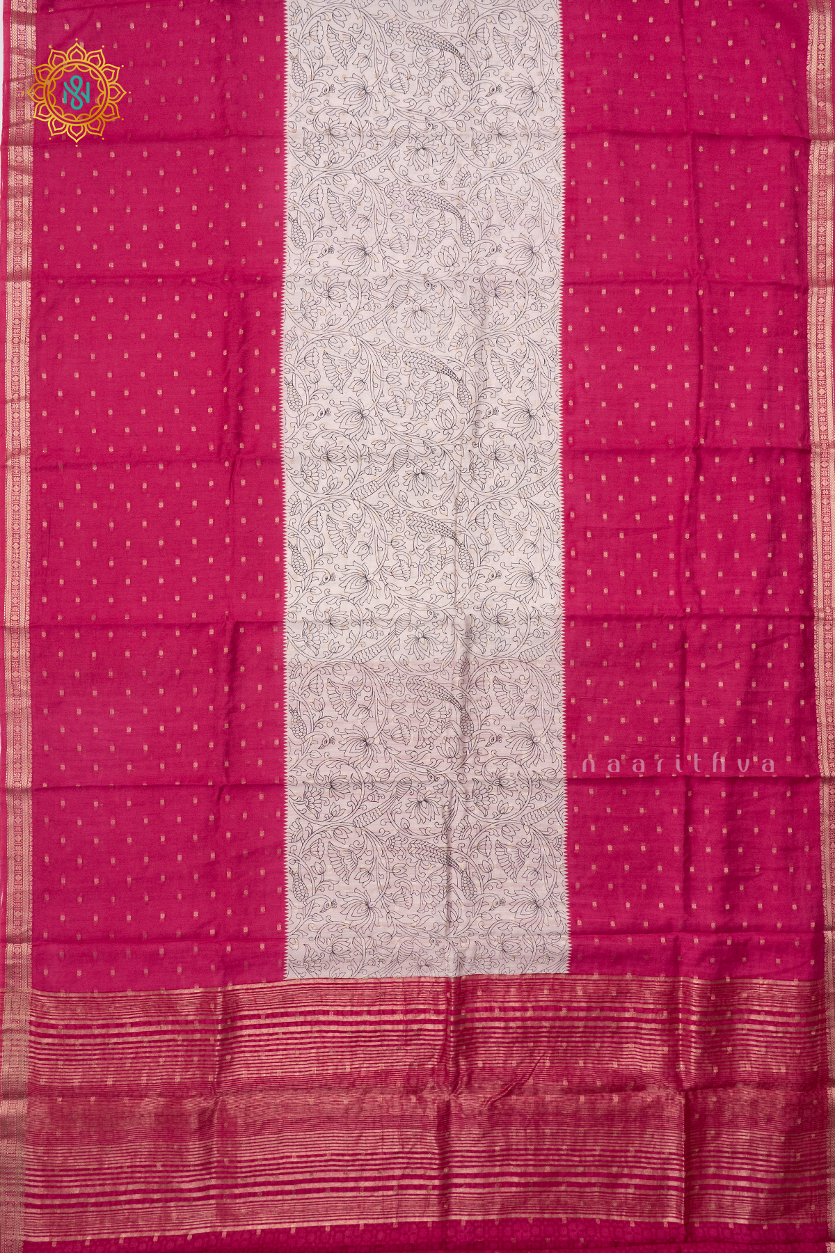 PINK WITH WHITE - BUTTER CREPE