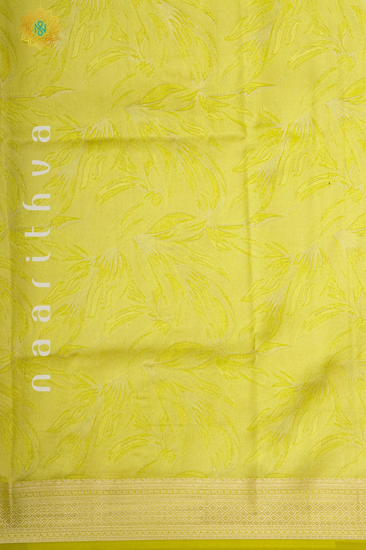 LEMON YELLOW - SEMI TISSUE SILK