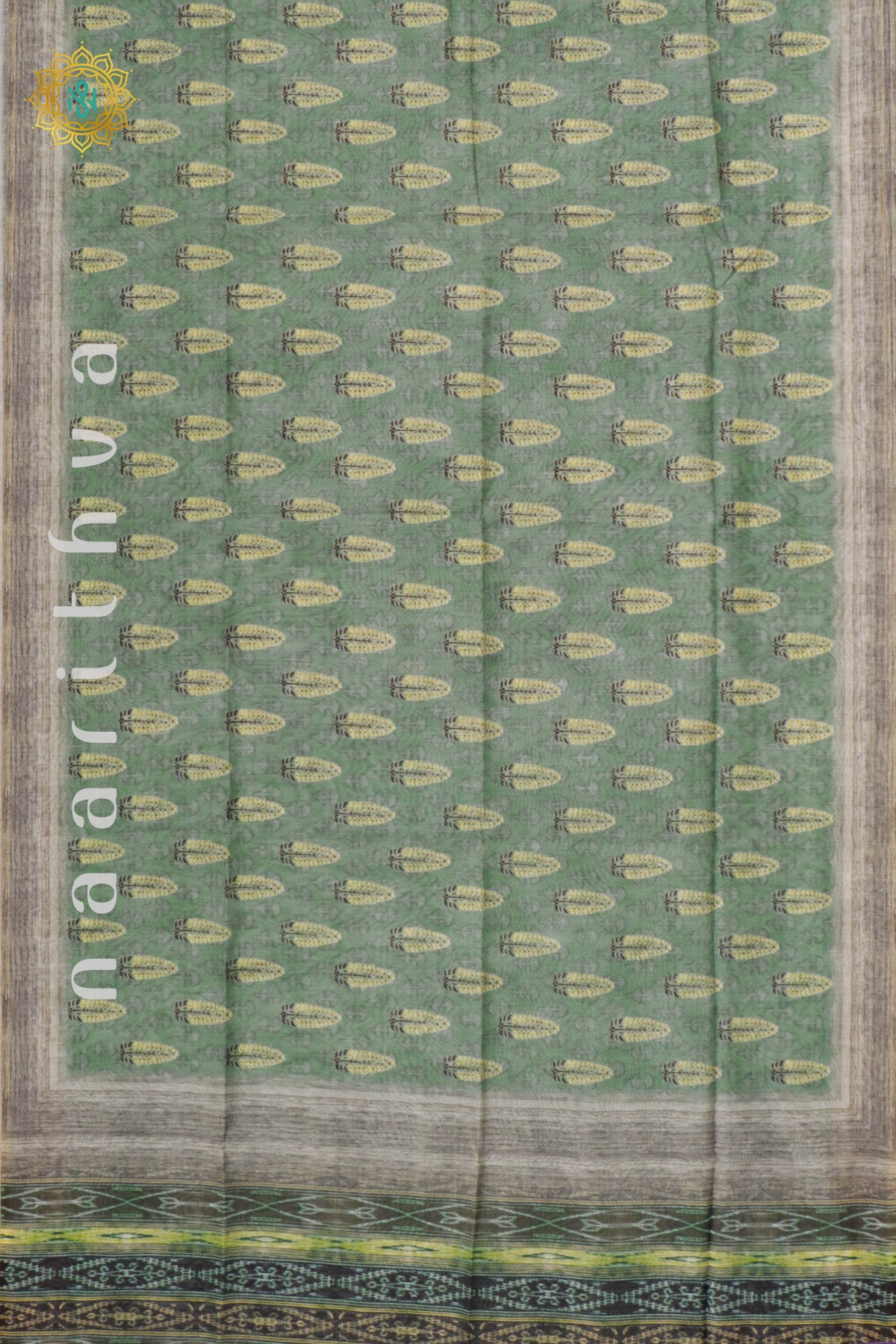 GREEN - CHANDERI SILK COTTON