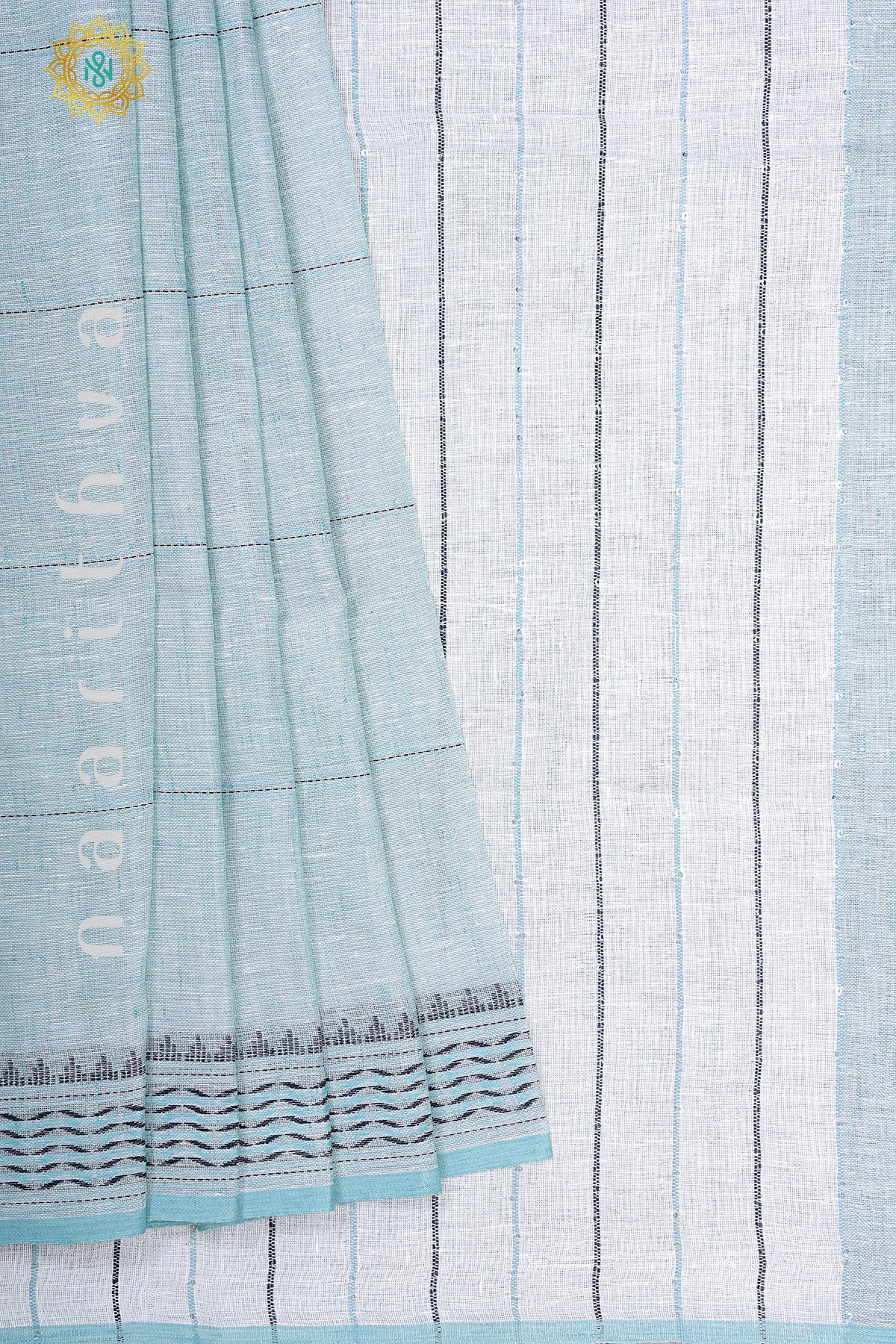 BLUE - PURE LINEN