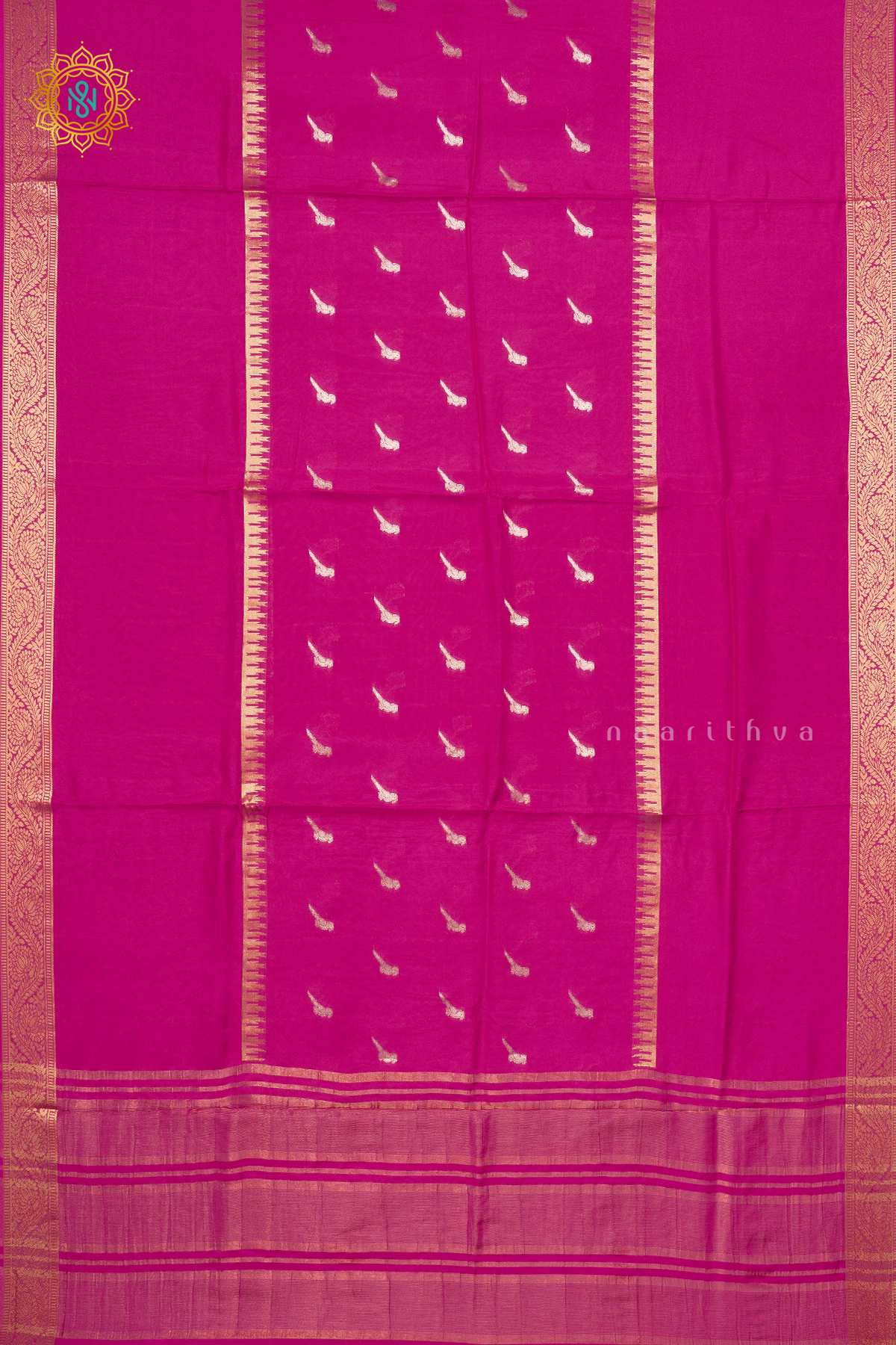 RANI PINK - SEMI CREPE SILK