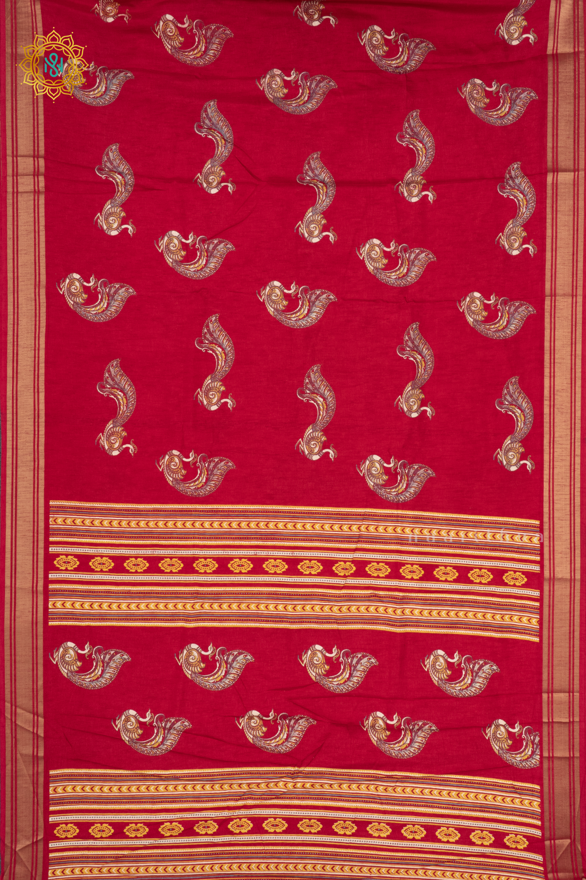 RED - SEMI DOLA SILK